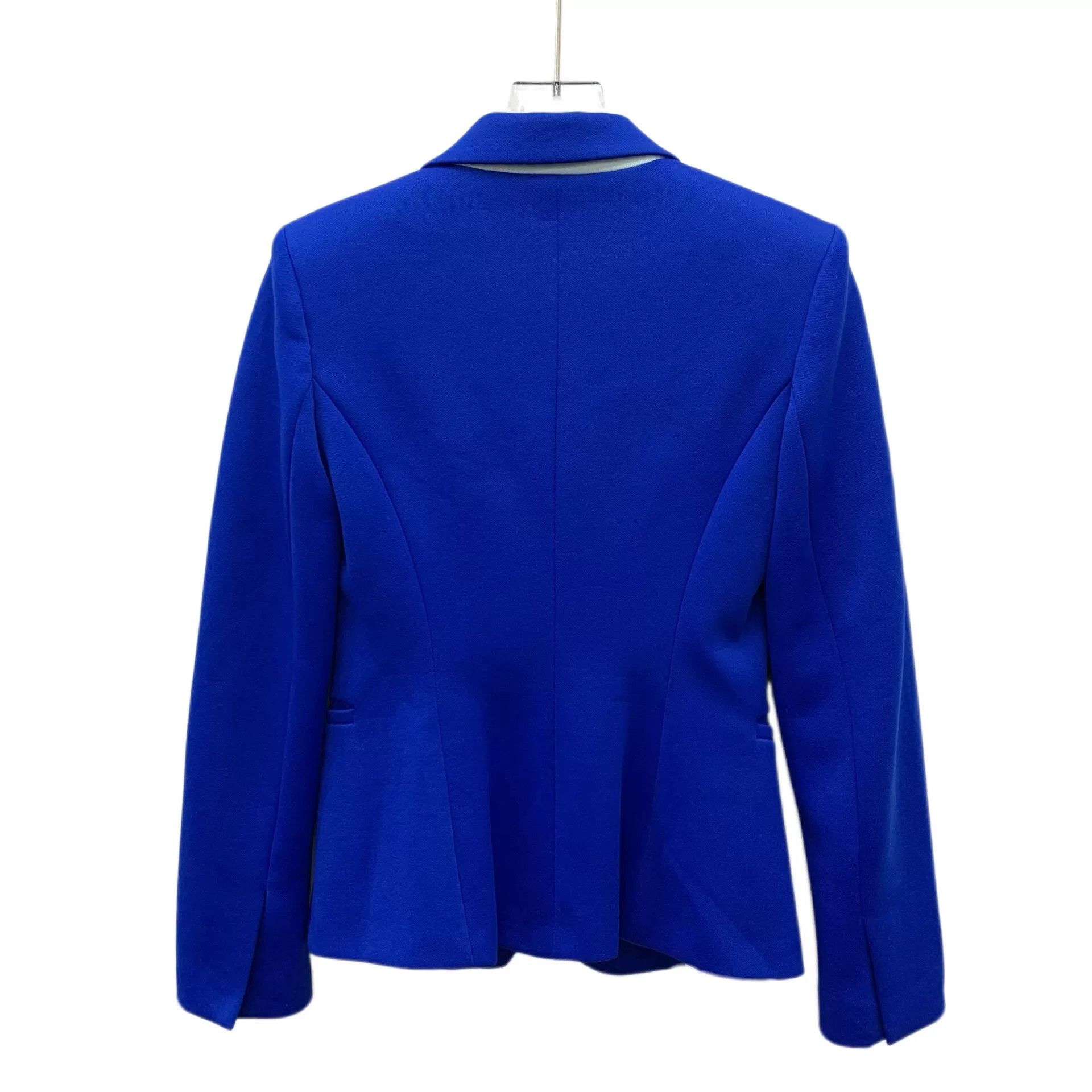 Pinko Pinko Dark Blue Cotton Lapel Single-Button Blazer Size S / US 4 / IT 40 - 2 Thumbnail