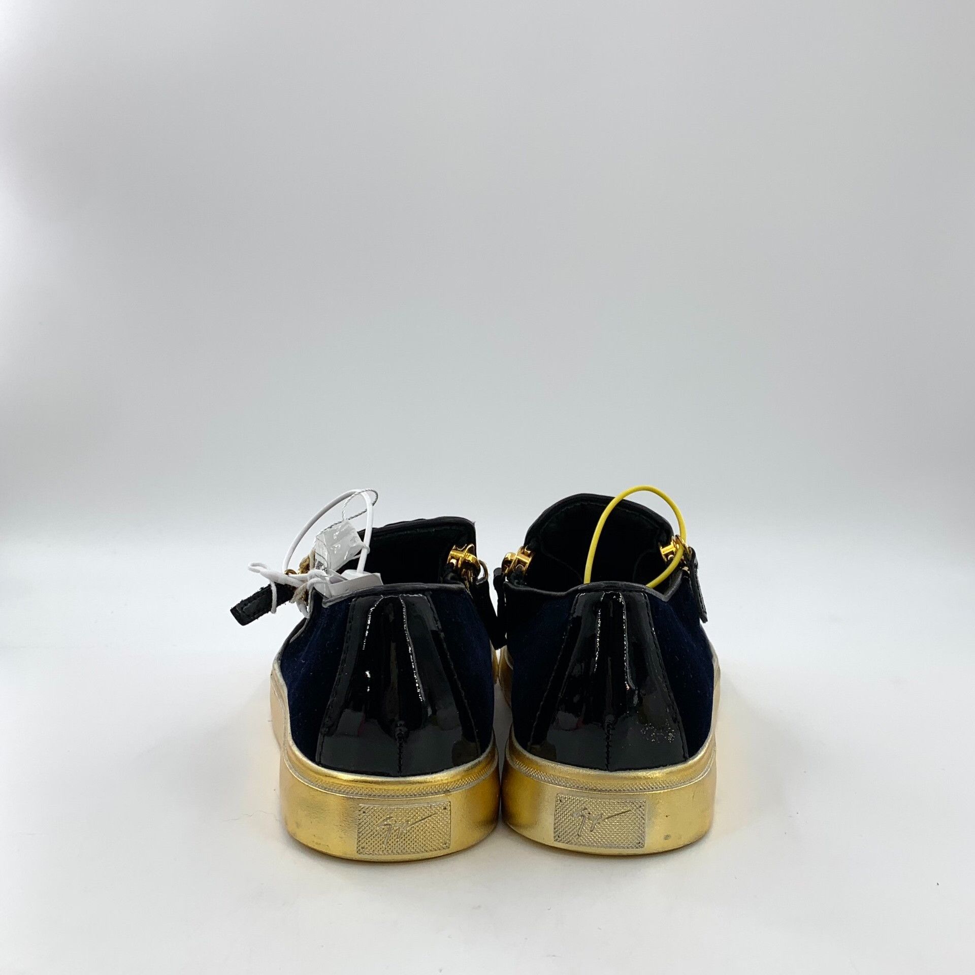Giuseppe Zanotti Giuseppe Zanotti Crystal Letter Flat Sneakers Size US 6 / IT 36 - 4 Thumbnail