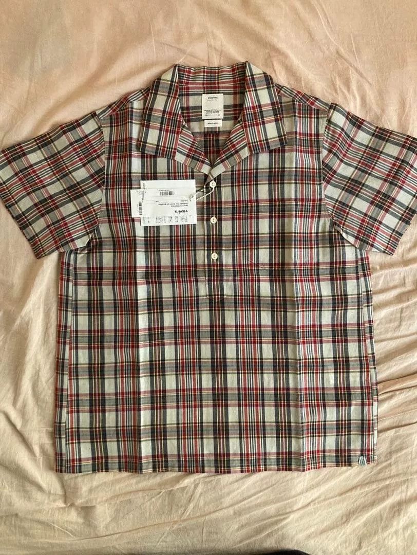 Visvim visvim Short-Sleeve Plaid Shirt Size US M / EU 48-50 / 2 - 2 Thumbnail