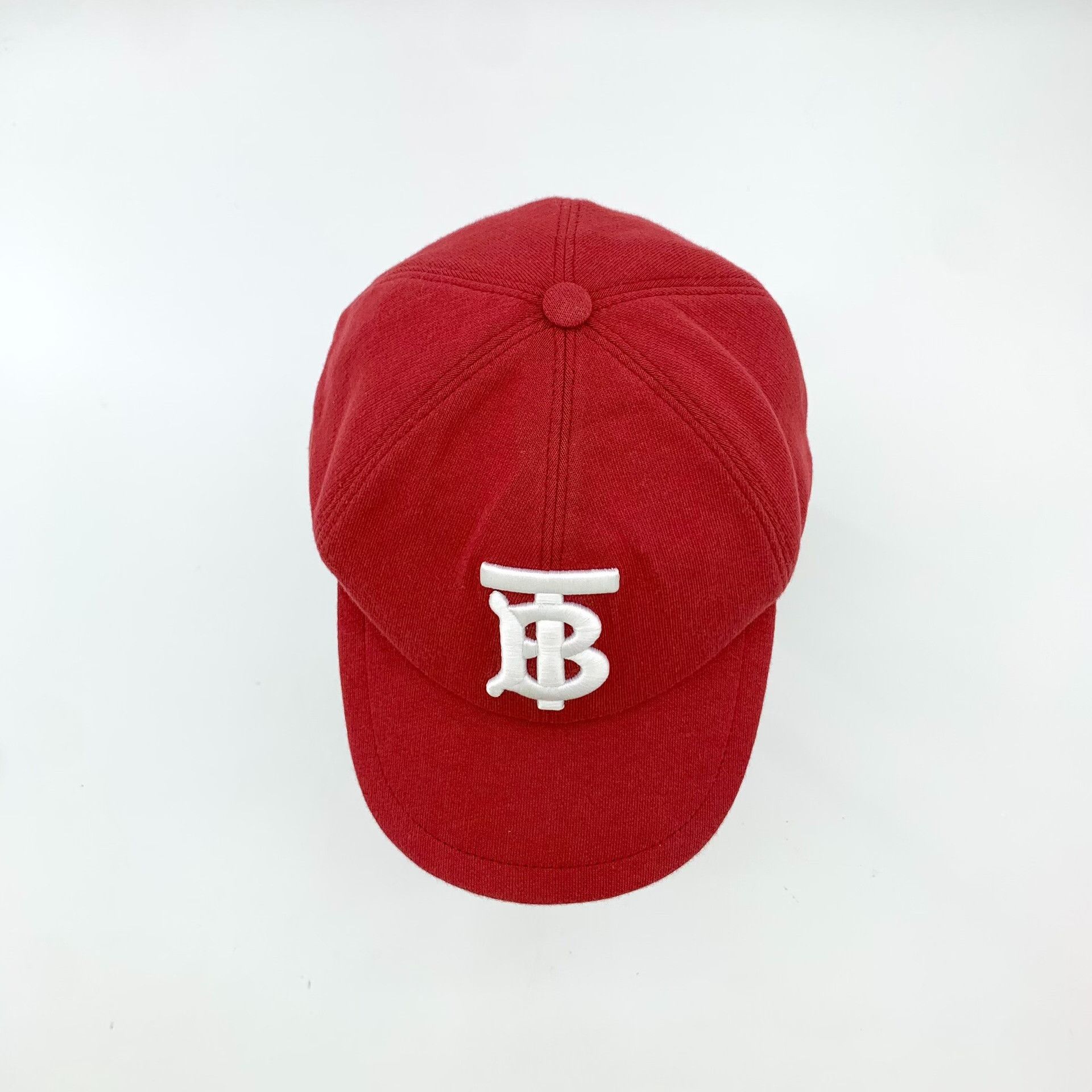 Burberry Burberry Red Tb Embroidered Cotton Cap Size ONE SIZE - 5 Thumbnail