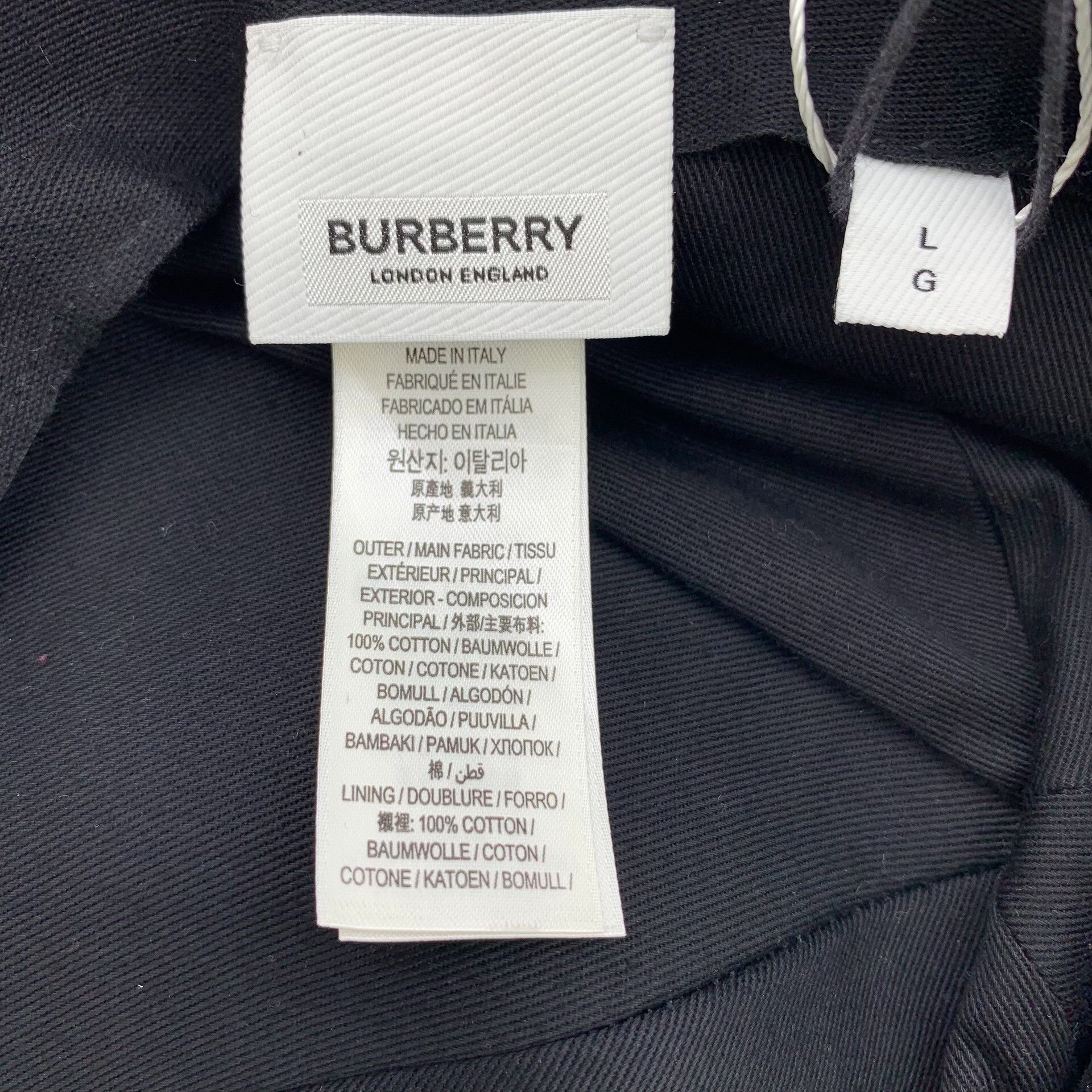 Burberry Burberry Red Tb Embroidered Cotton Cap Size ONE SIZE - 7 Thumbnail