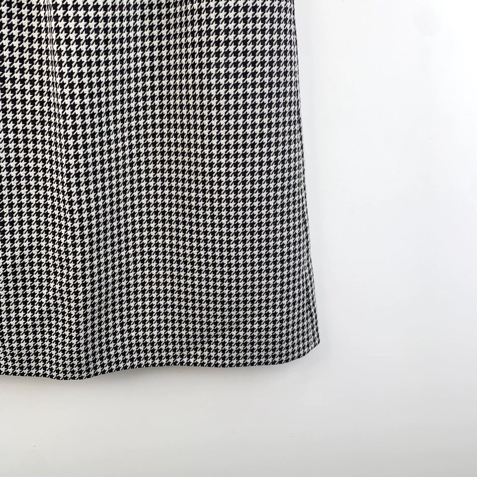 Dior Dior Colorblock Houndstooth Wool Knit Skirt Size 38" / US 16 / IT 52 - 4 Thumbnail