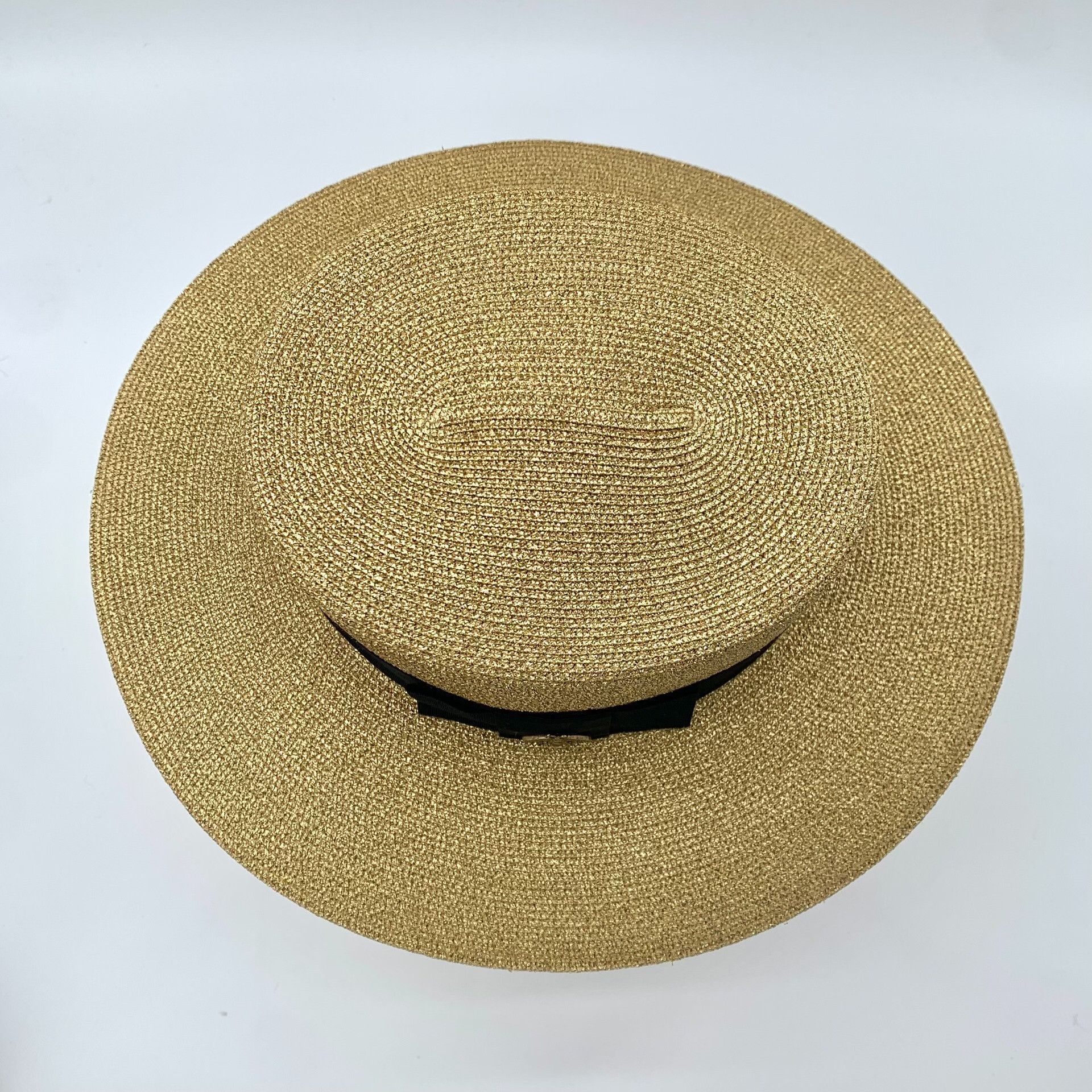 Gucci Gucci Gold Bee Woven Bucket Hat Size ONE SIZE - 5 Thumbnail