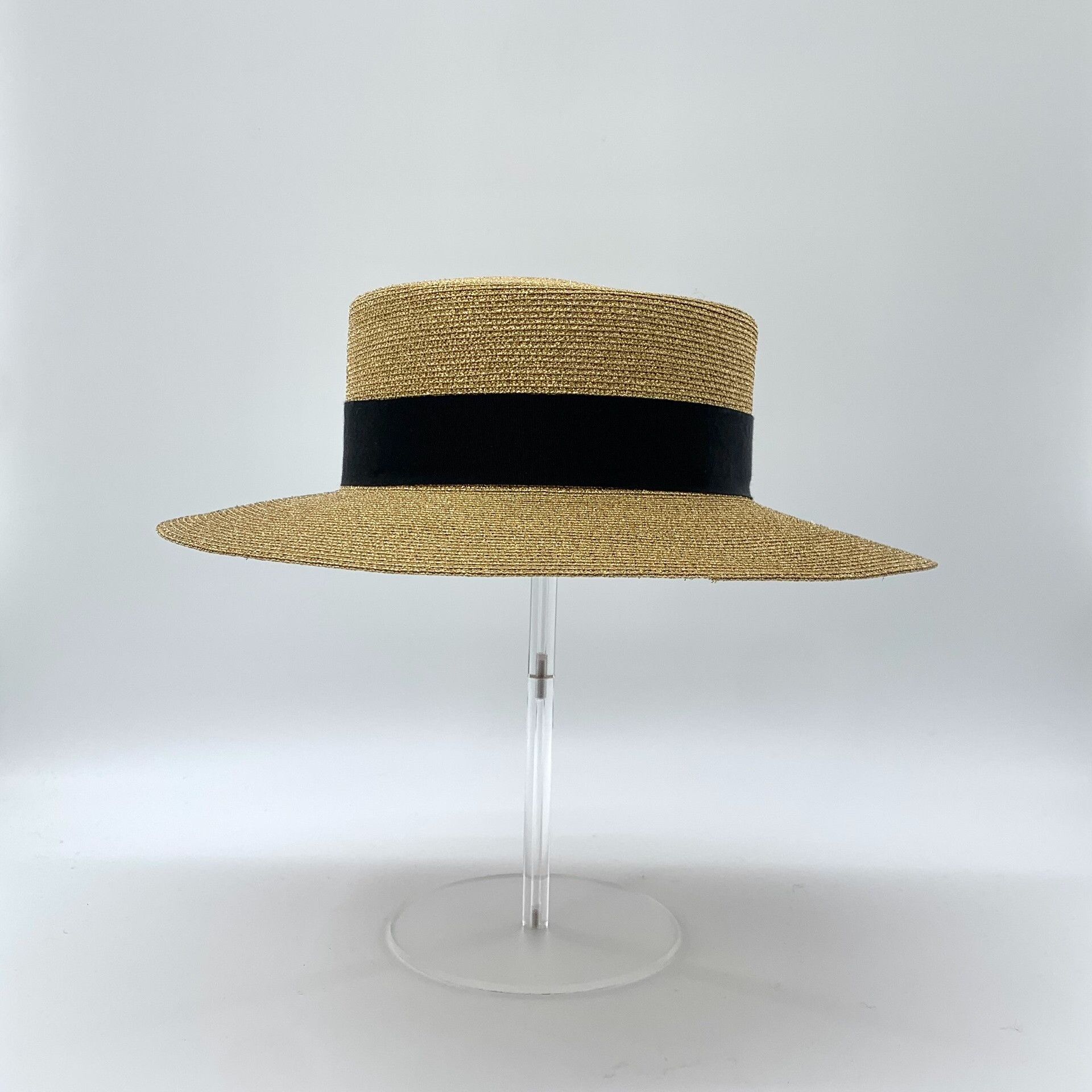 Gucci Gucci Gold Bee Woven Bucket Hat Size ONE SIZE - 4 Thumbnail