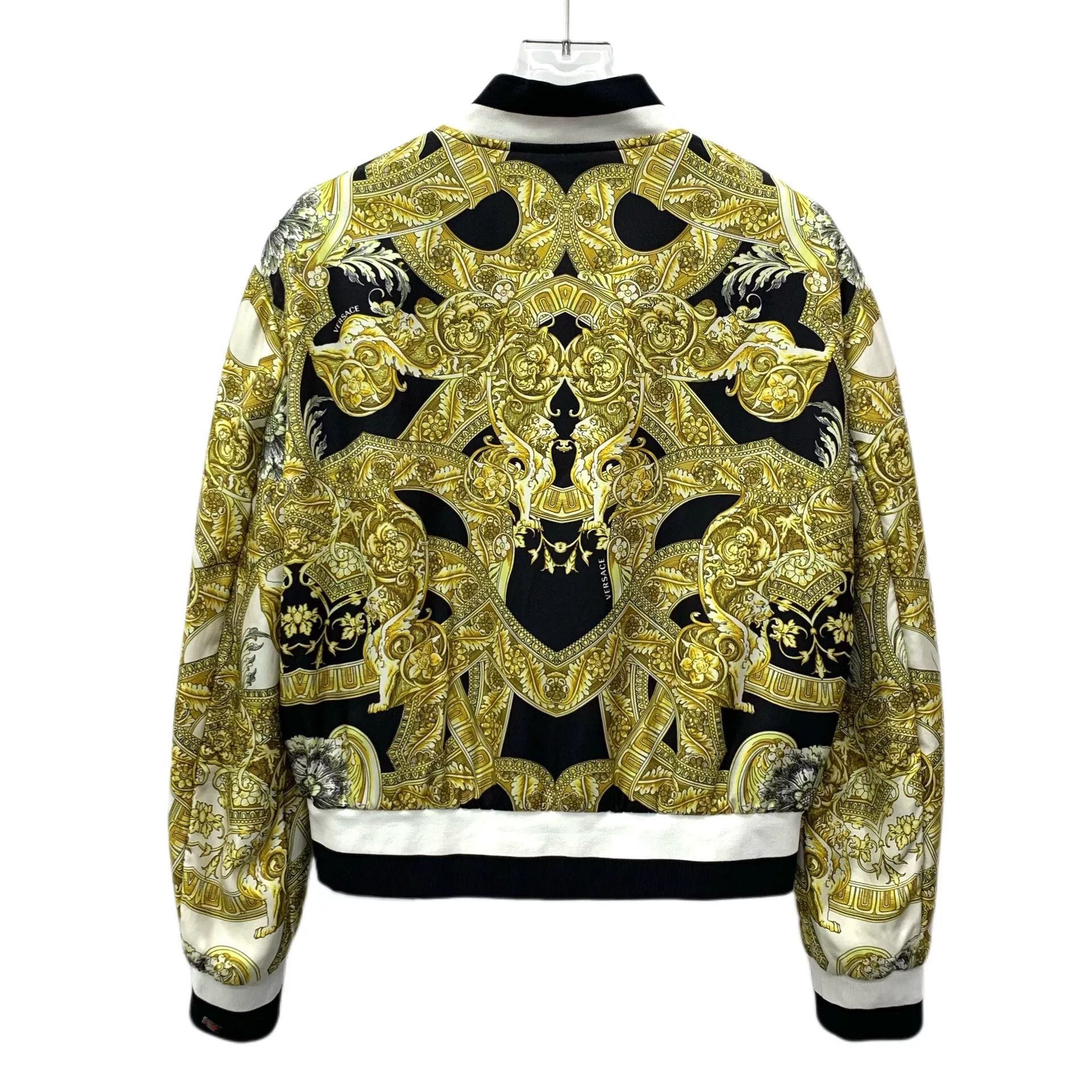 Versace Versace Baroque Print Stand Collar Jacket Size US S / EU 44-46 / 1 - 2 Thumbnail