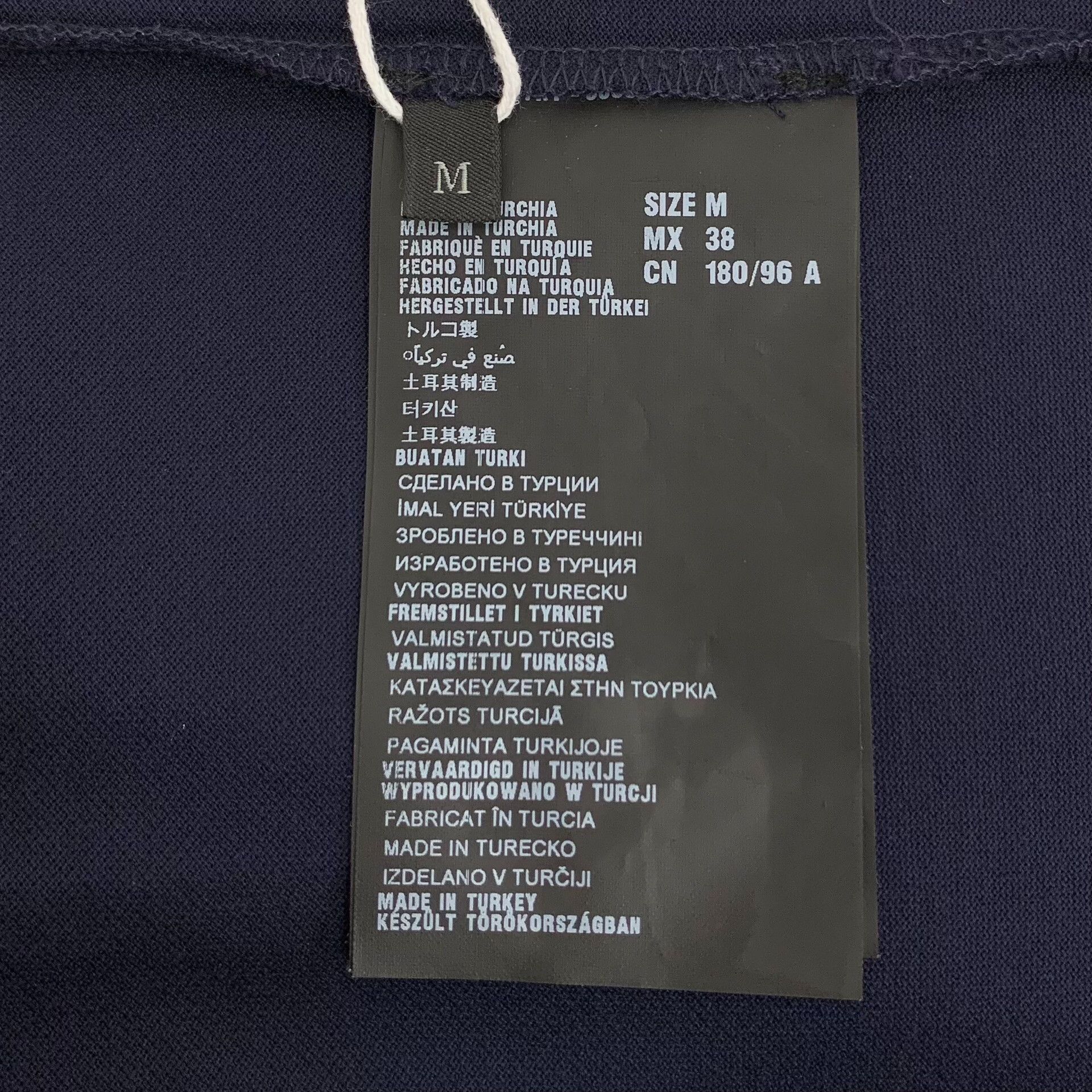 Prada Prada Navy Cotton Short-Sleeve Polo Shirt Size US M / EU 48-50 / 2 - 8 Thumbnail