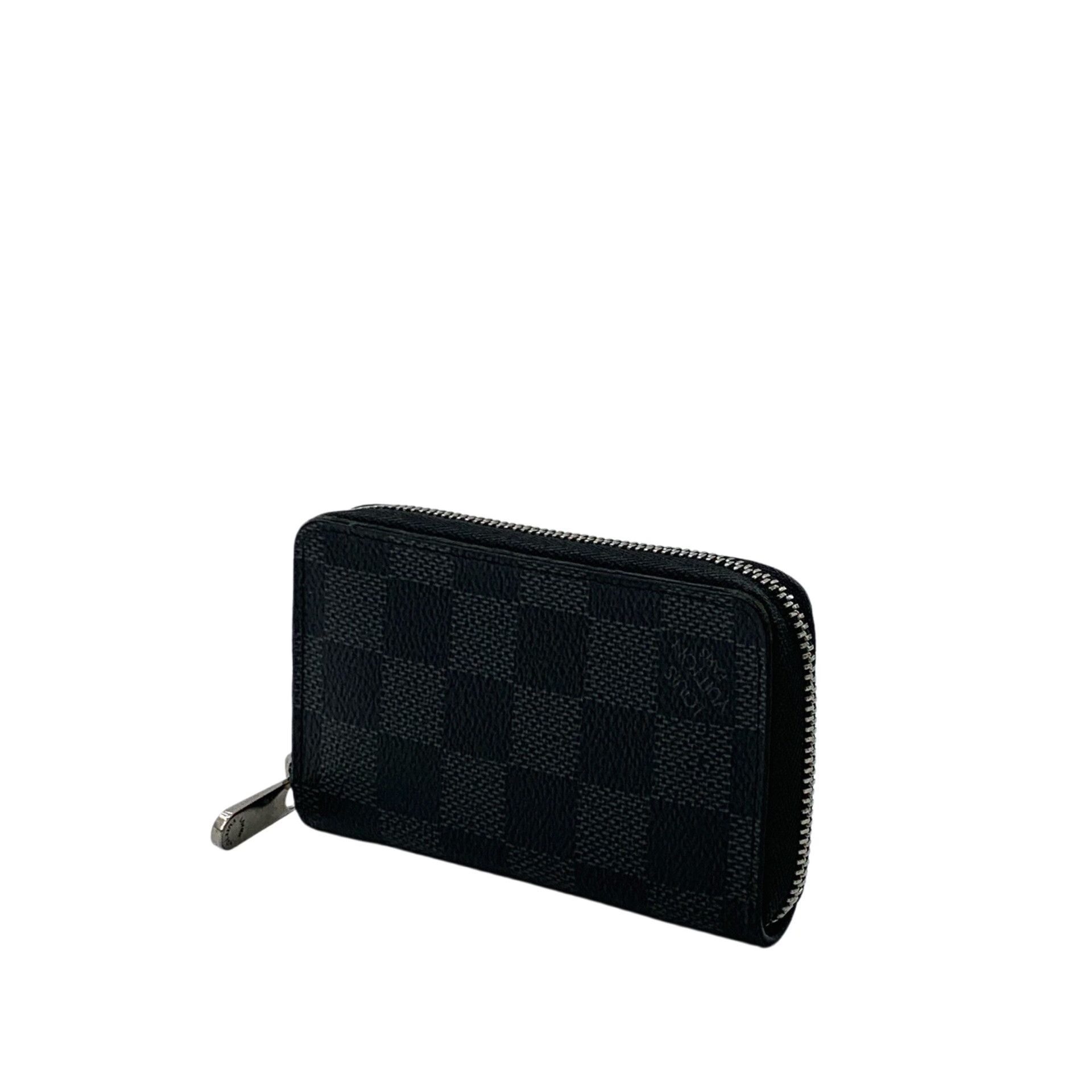 Louis Vuitton Louis Vuitton Black Damier Zipper Clutch Size ONE SIZE - 2 Thumbnail
