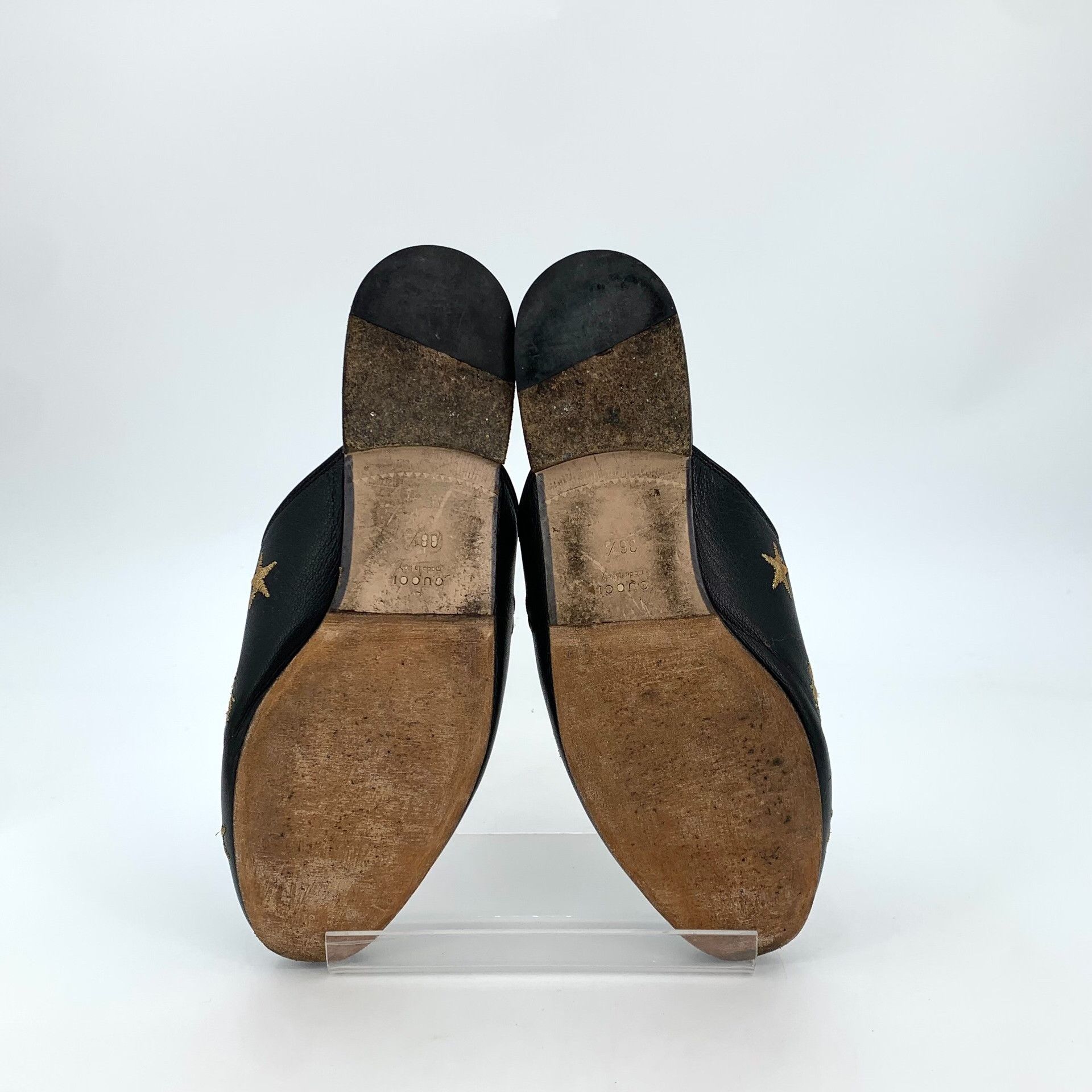 Gucci Gucci Black Star Bee Embroidery Mule Size US 8 / EU 41 - 5 Thumbnail