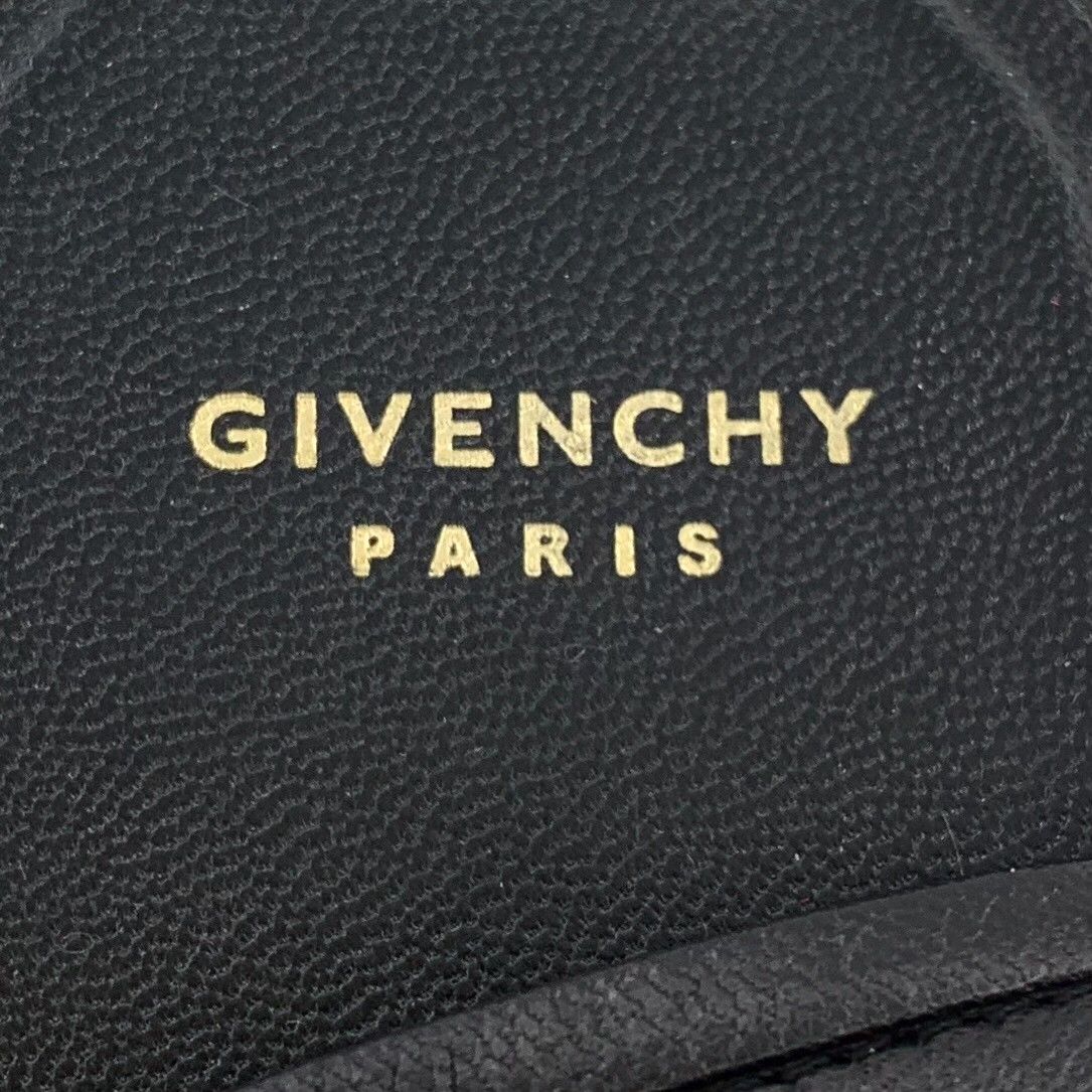 Givenchy Givenchy Black Leather Square Buckle Flat Sandals Size US 6 / IT 36 - 7 Thumbnail
