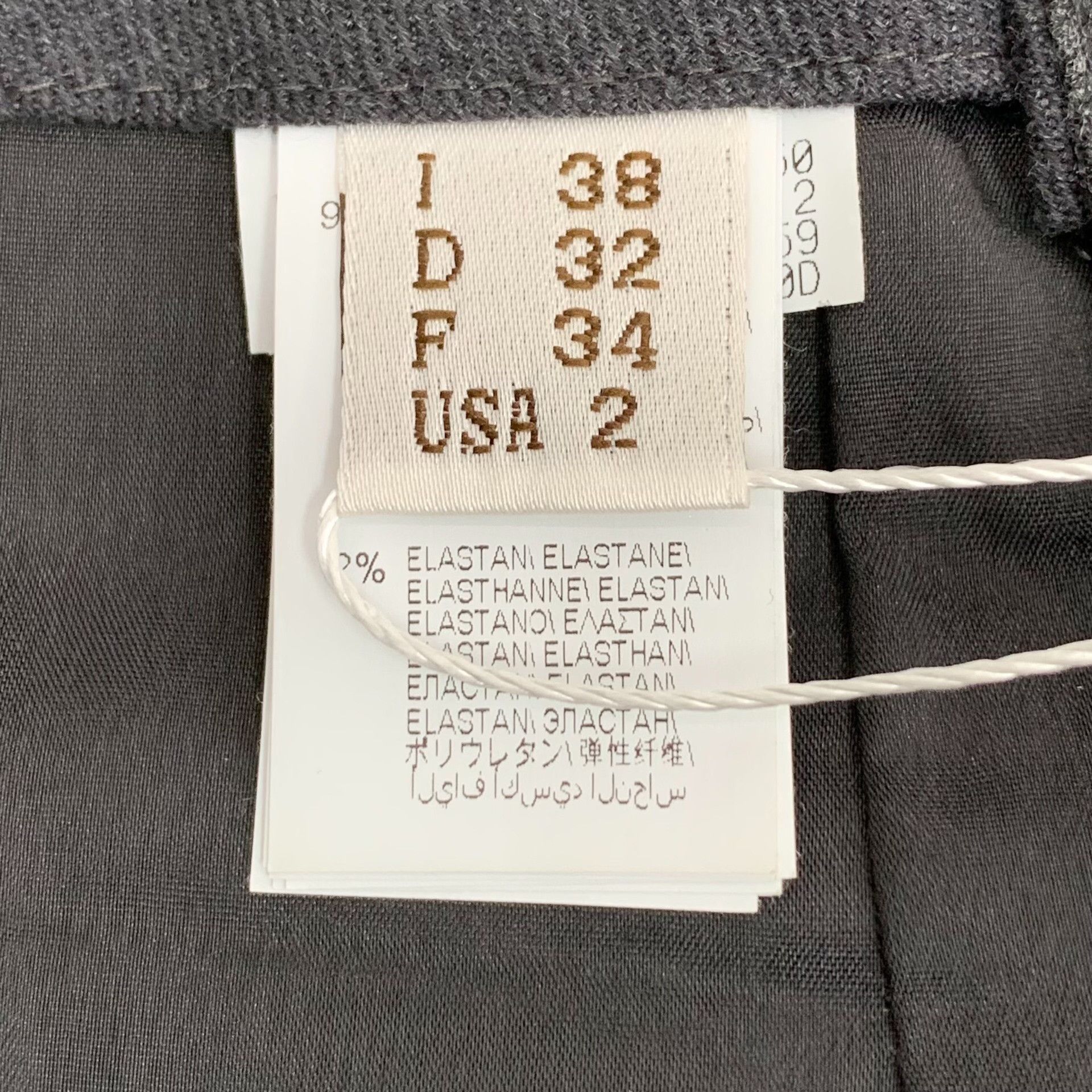 Brunello Cucinelli Brunello Cucinelli Wool Beaded Belt Skirt Size 38" / US 16 / IT 52 - 6 Thumbnail