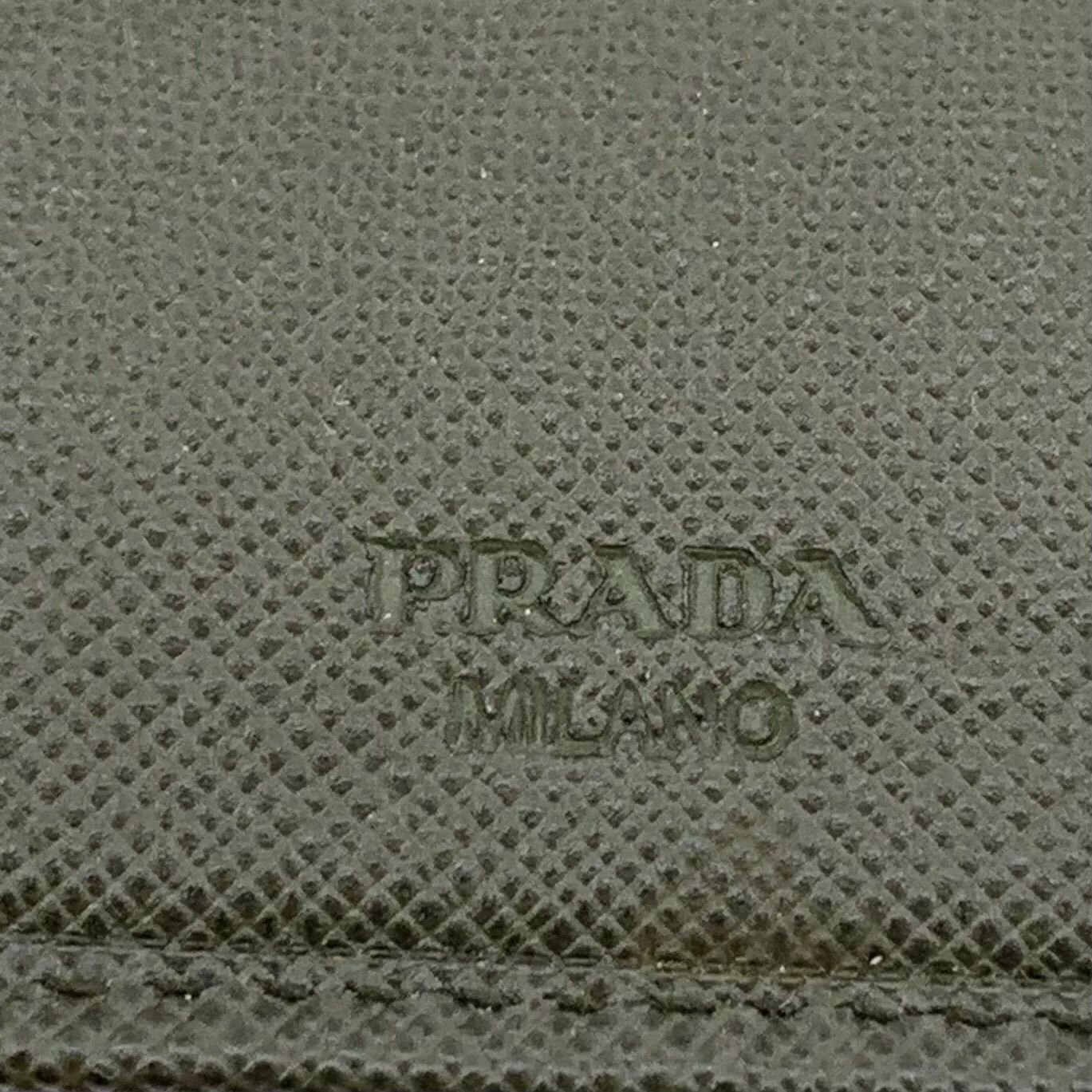 Prada Prada Long Leather Clutch Wallet Size ONE SIZE - 9 Thumbnail