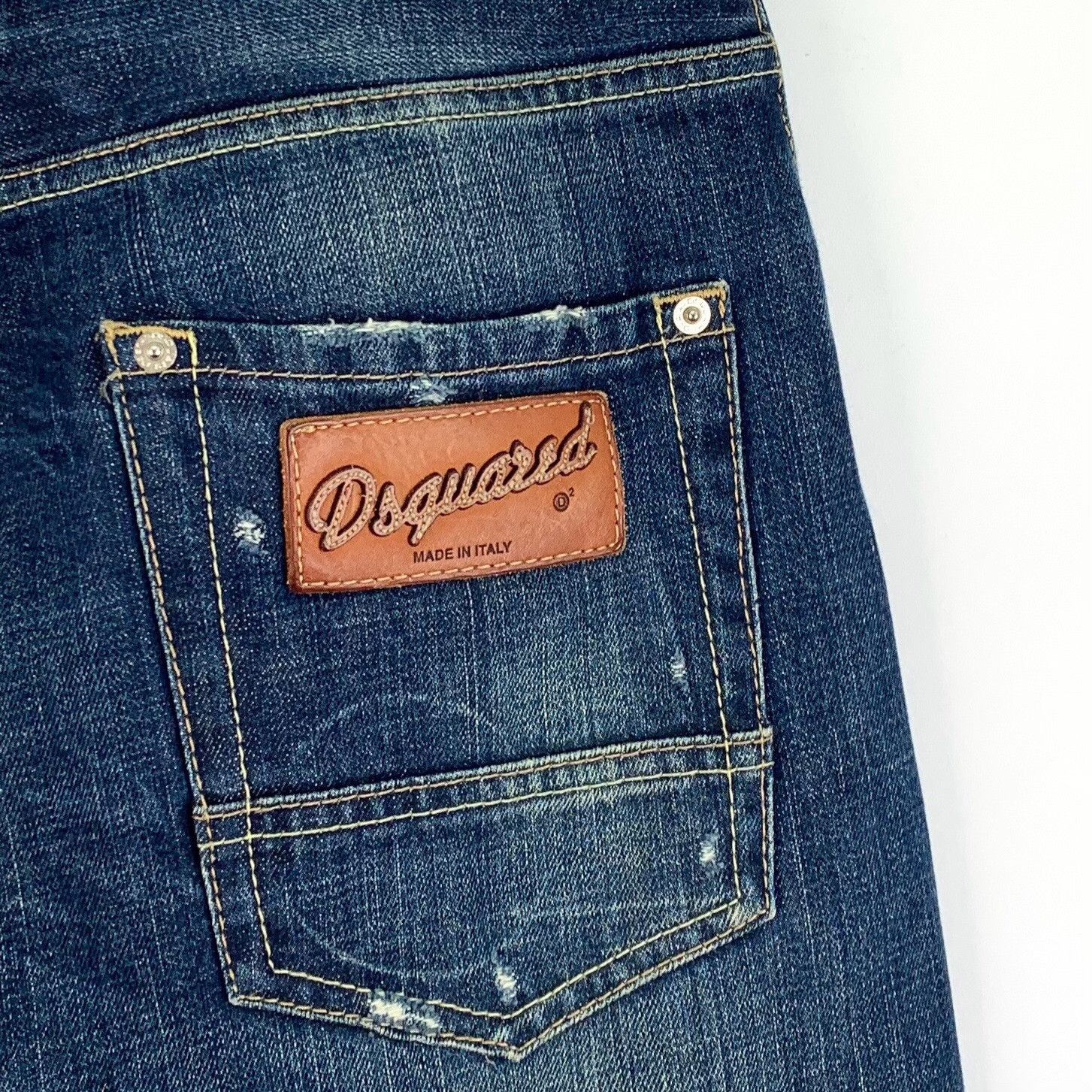 Dsquared2 Dsquared2 Distressed Cotton Denim Pants Size US 26 / EU 42 - 5 Thumbnail