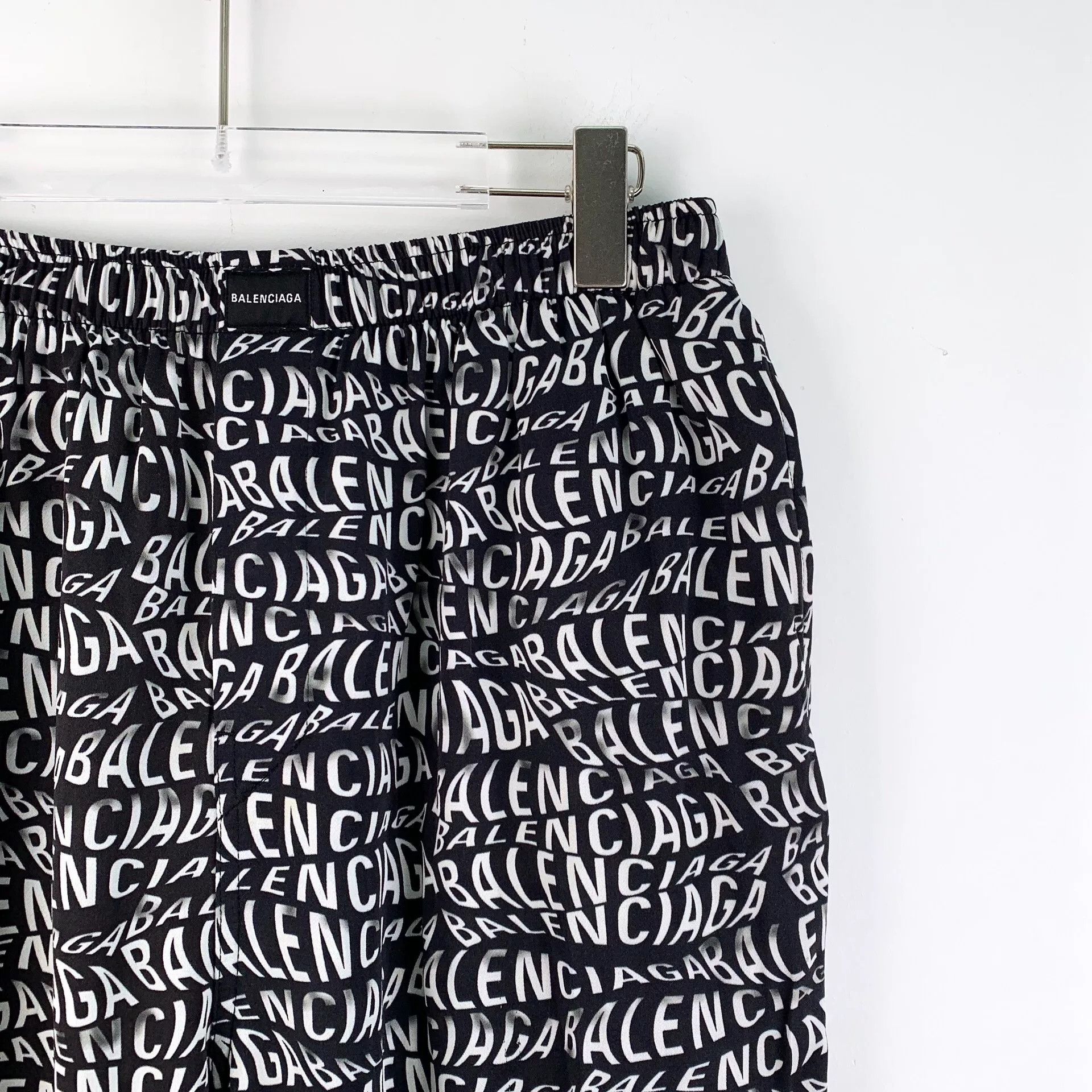 Balenciaga Balenciaga Logo Print Loose Straight Pants Size 38" / US 16 / IT 52 - 3 Thumbnail