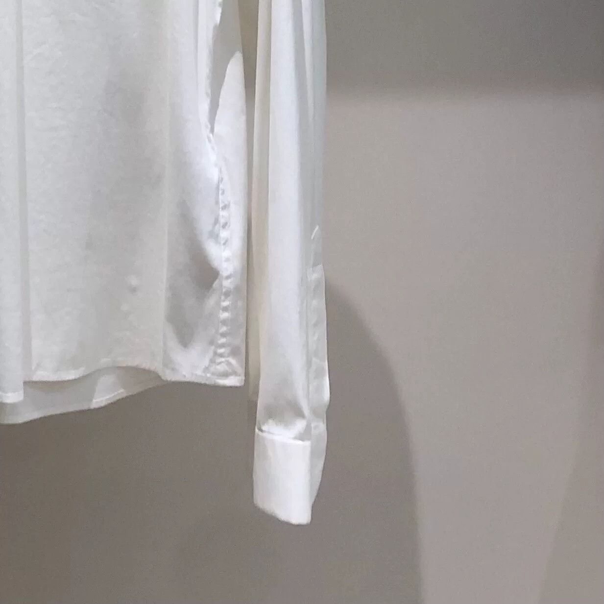 Prada Prada White Pocket Stretch Cotton Shirt Size US M / EU 48-50 / 2 - 4 Thumbnail