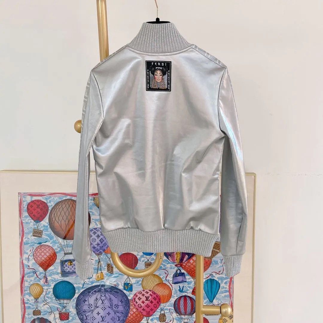 Fendi Fendi Silver Jacket Size 36 Size XS / US 0-2 / IT 36-38 - 2 Thumbnail