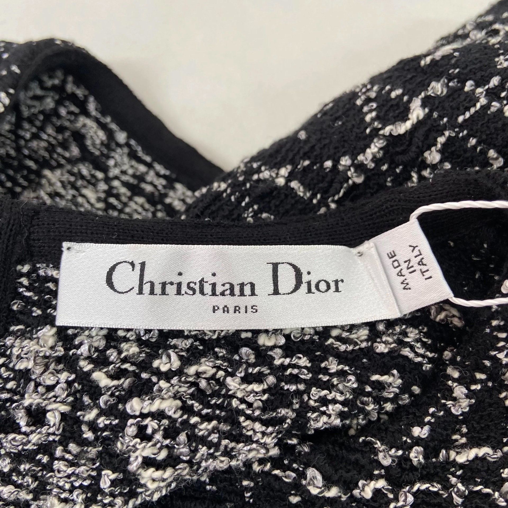 Dior Christian Dior Cannage Knit Dress F34 Size XXS / US 00 / IT 34 - 8 Thumbnail