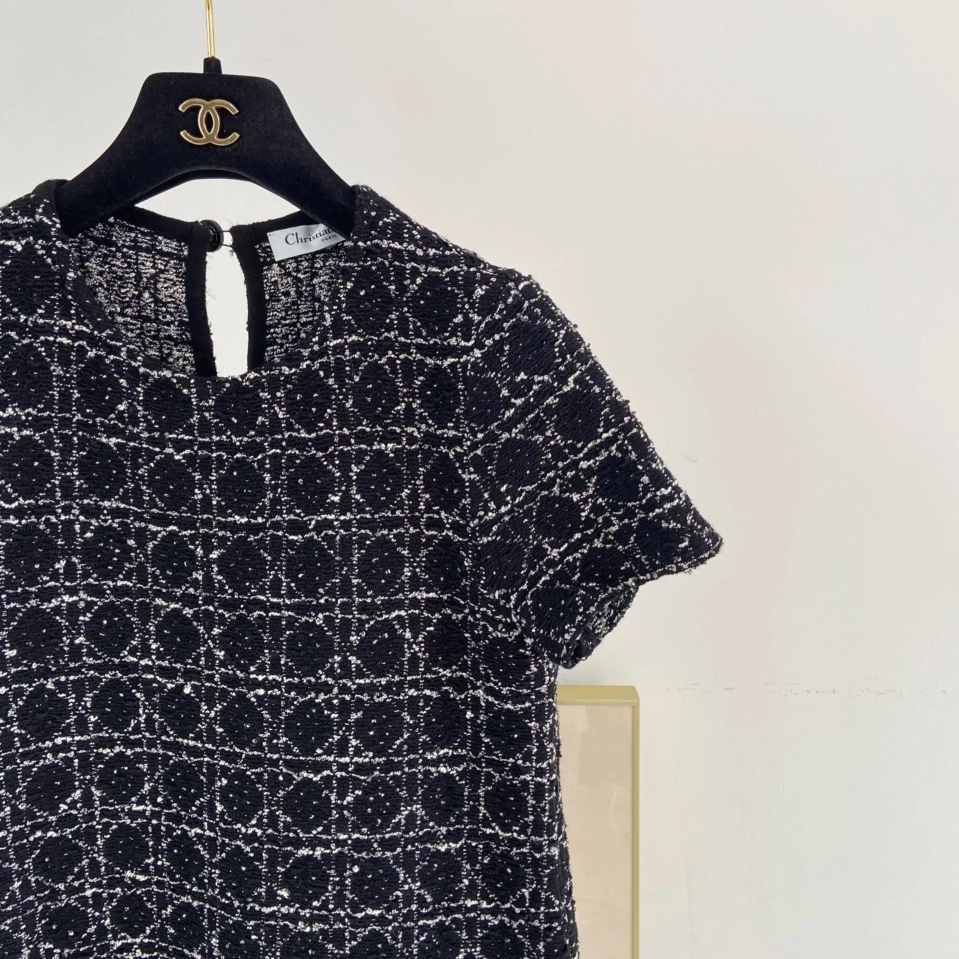 Dior Christian Dior Cannage Knit Dress F34 Size XXS / US 00 / IT 34 - 4 Thumbnail