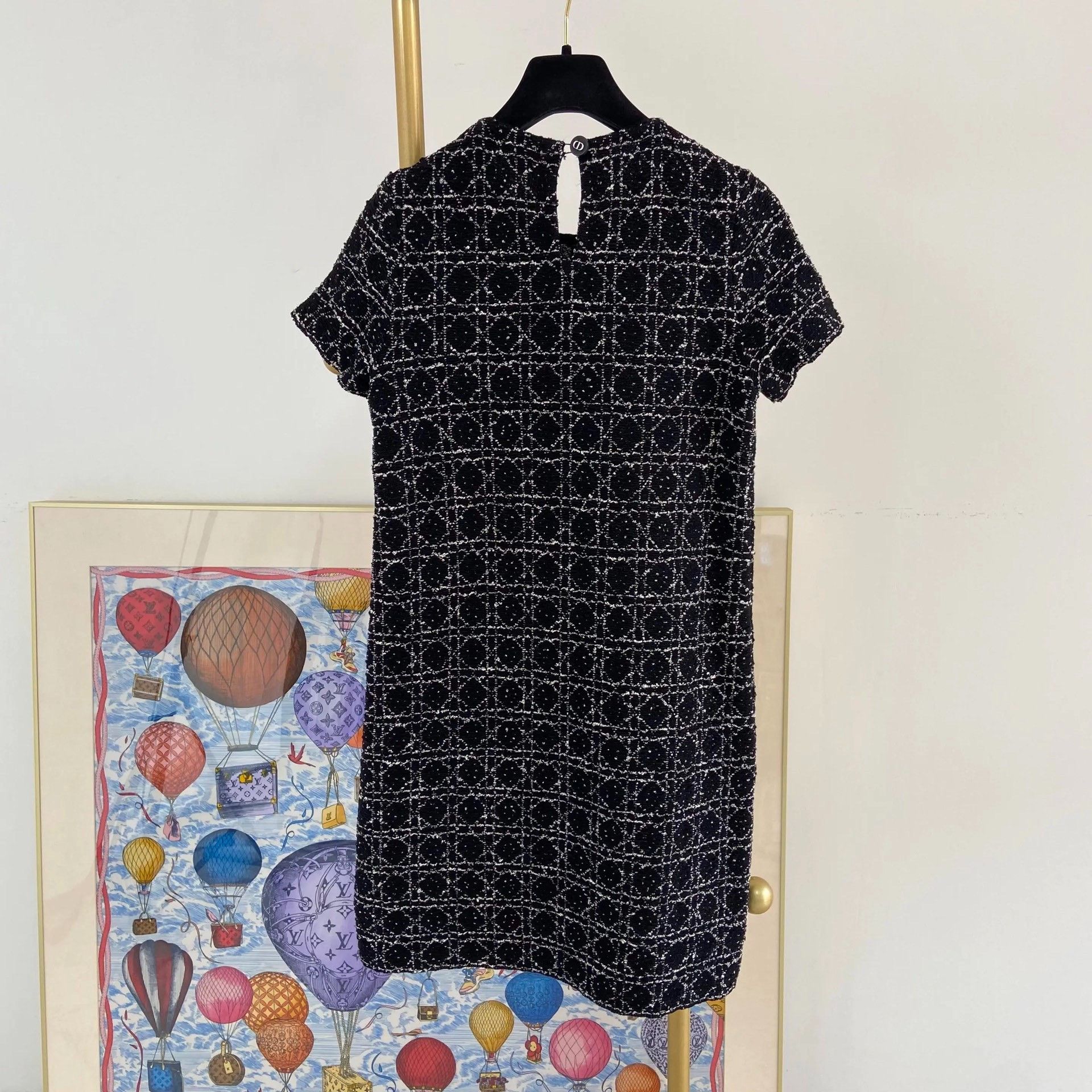 Dior Christian Dior Cannage Knit Dress F34 Size XXS / US 00 / IT 34 - 3 Thumbnail