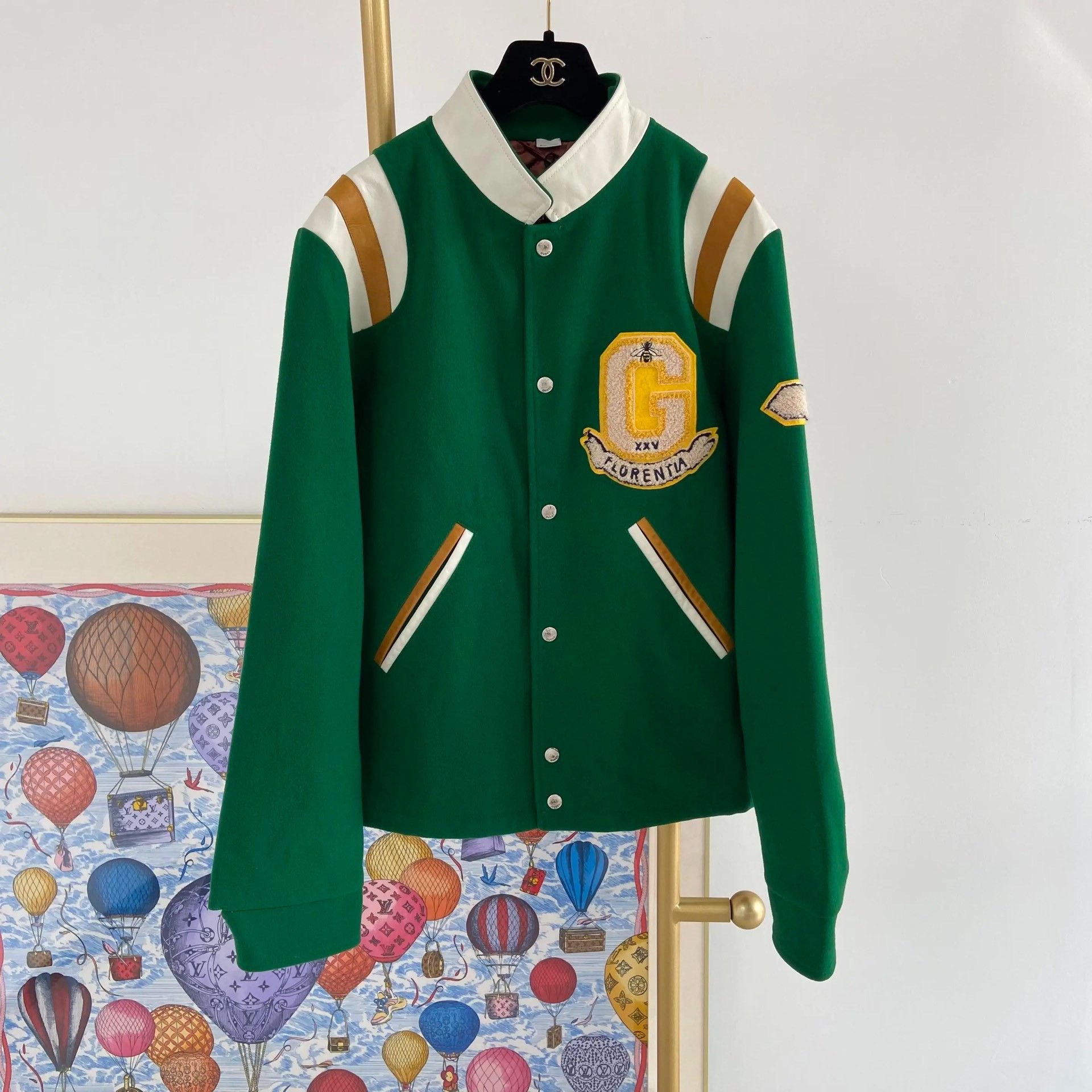 Gucci Gucci Tiger Head Green Coat Size US M / EU 48-50 / 2 - 2 Thumbnail