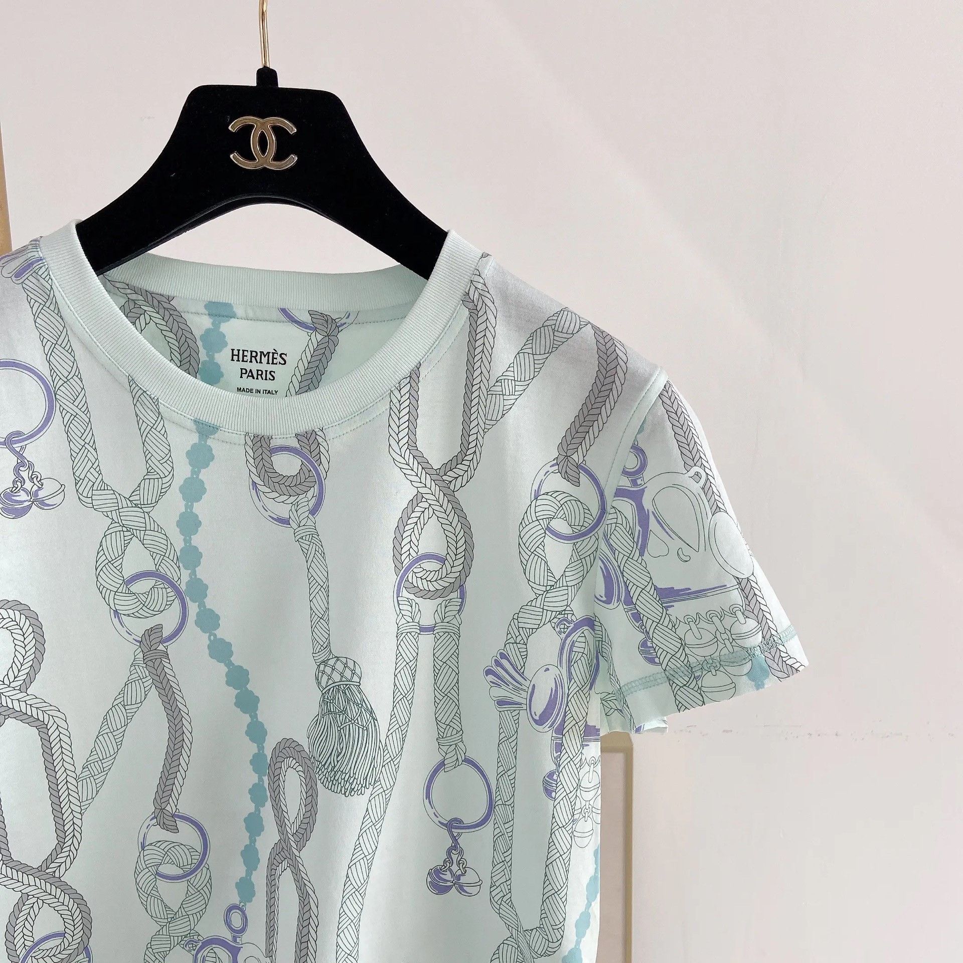 Hermes Hermes Printed T-Shirt Size 34 Size XXS / US 00 / IT 34 - 3 Thumbnail