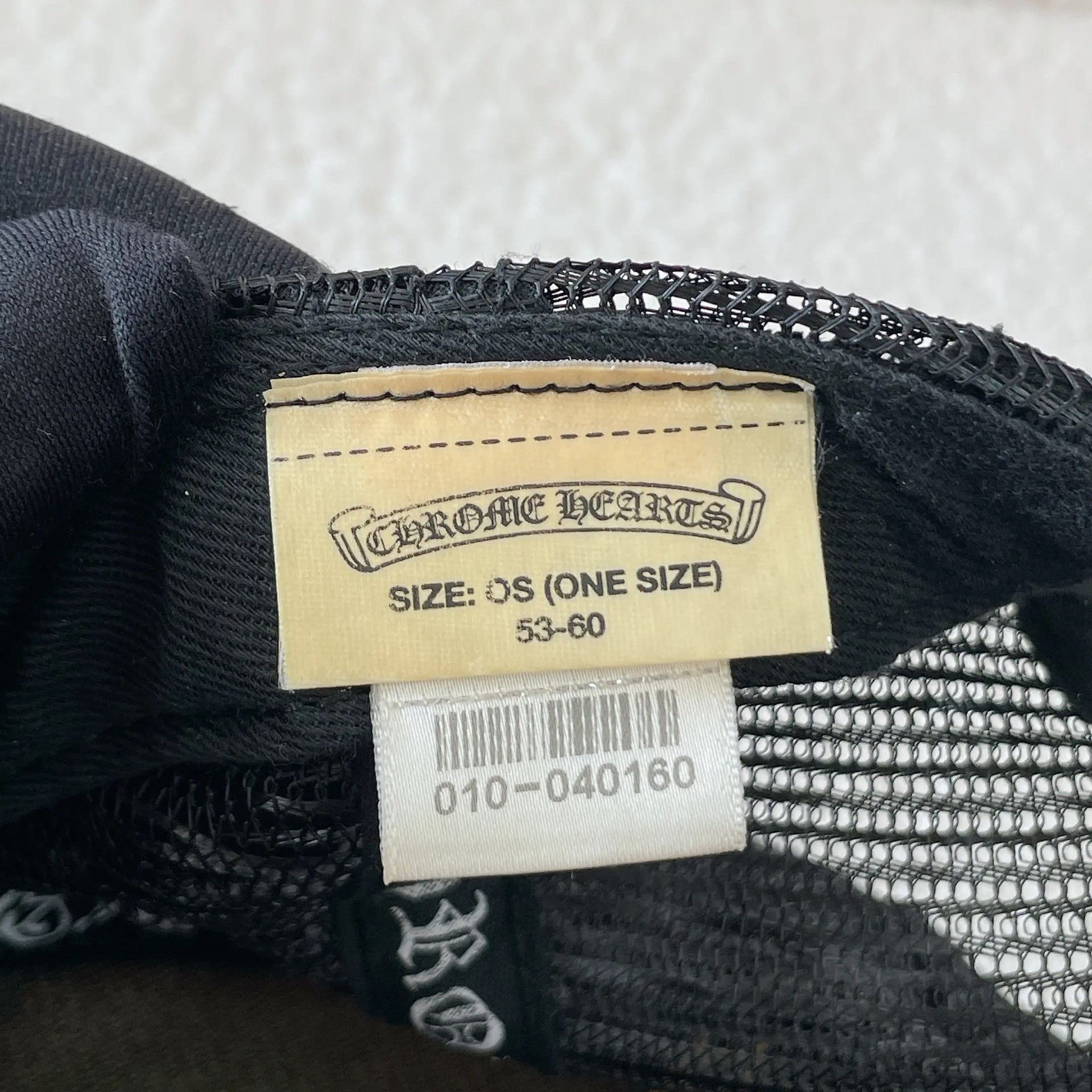 Chrome Hearts Chrome Hearts Black Embroidered Baseball Cap Size ONE SIZE - 8 Thumbnail