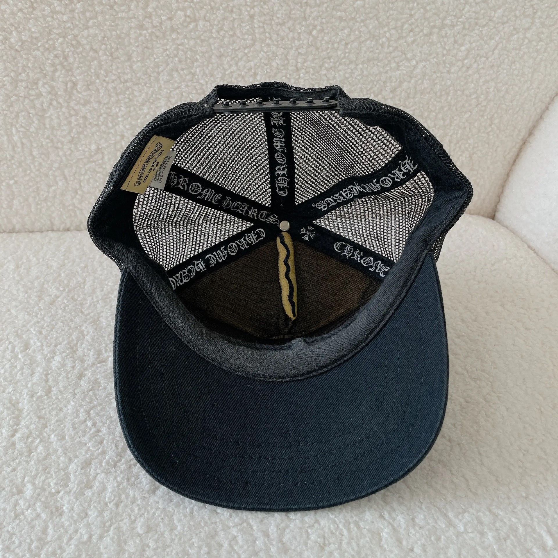 Chrome Hearts Chrome Hearts Black Embroidered Baseball Cap Size ONE SIZE - 7 Thumbnail