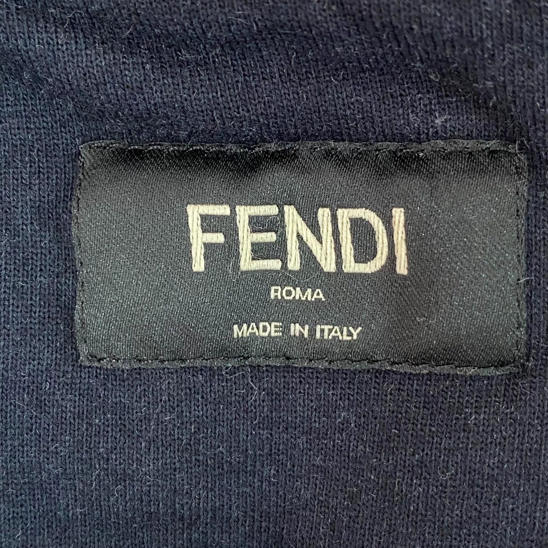 Fendi Fendi Colorblock Logo Hoodie S Size US S / EU 44-46 / 1 - 6 Thumbnail