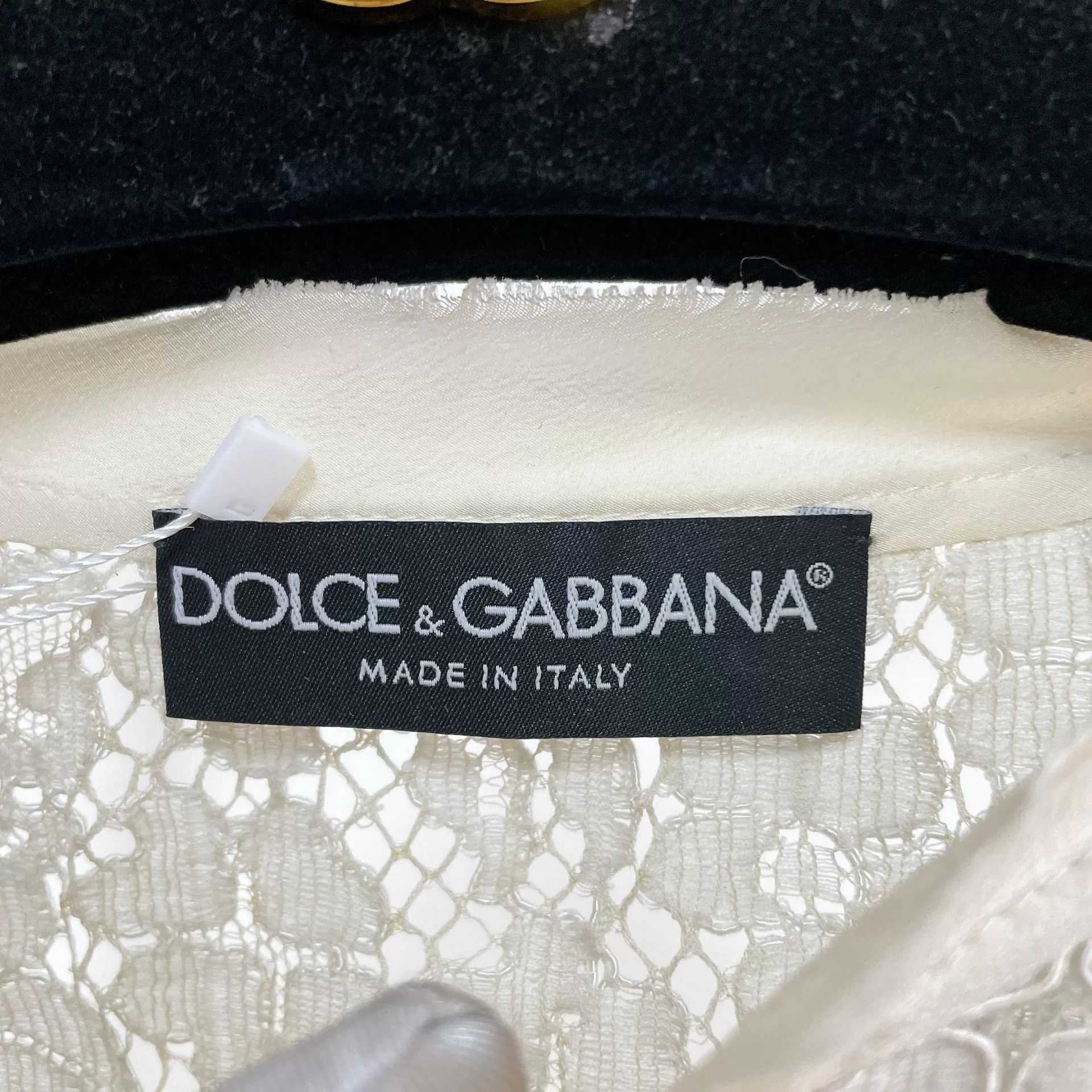 Dolce & Gabbana Dolce & Gabbana White Knit Top Size S / US 4 / IT 40 - 7 Thumbnail