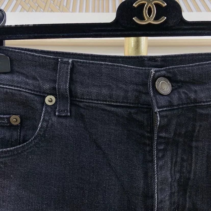 Saint Laurent Paris Saint Laurent Ripped Jeans Size US 30 / EU 46 - 5 Thumbnail