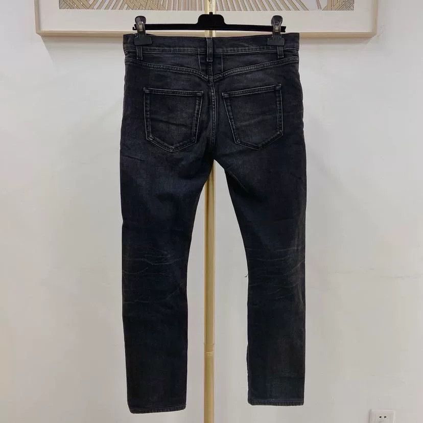 Saint Laurent Paris Saint Laurent Ripped Jeans Size US 30 / EU 46 - 2 Thumbnail