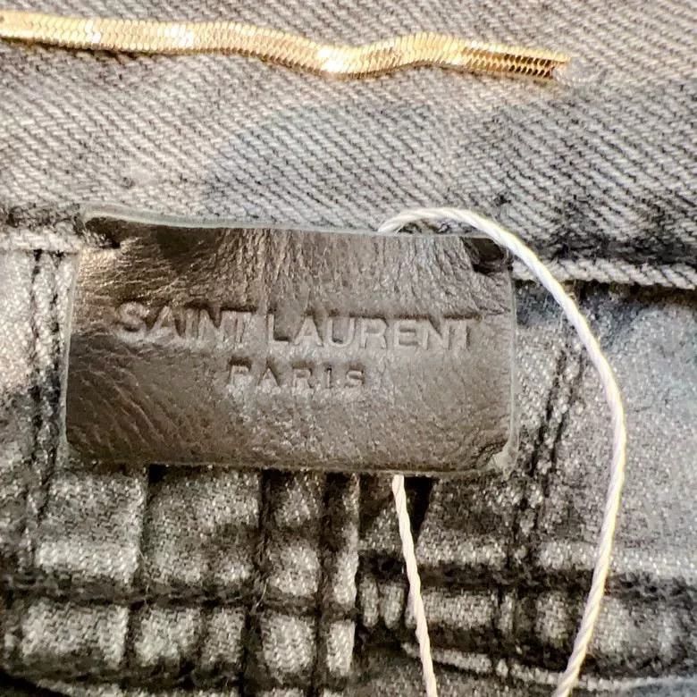 Saint Laurent Paris Saint Laurent Gray Jeans Size 29" - 8 Thumbnail