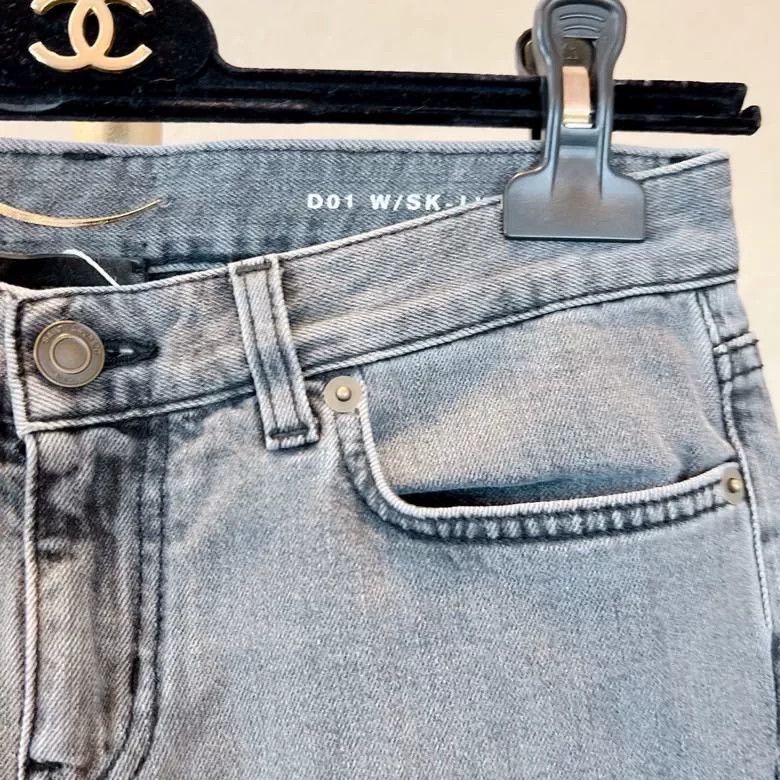 Saint Laurent Paris Saint Laurent Gray Jeans Size 29" - 4 Thumbnail