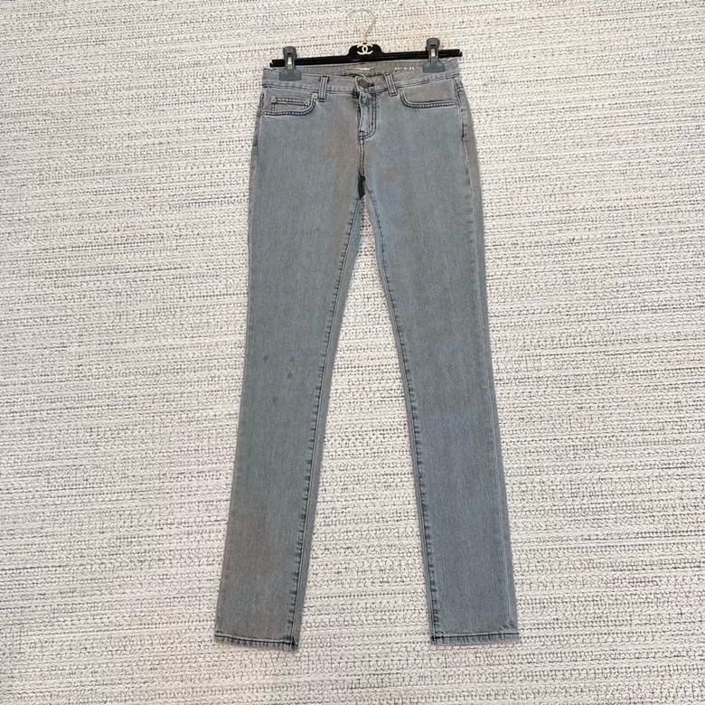 Saint Laurent Paris Saint Laurent Gray Jeans Size 29" - 3 Thumbnail
