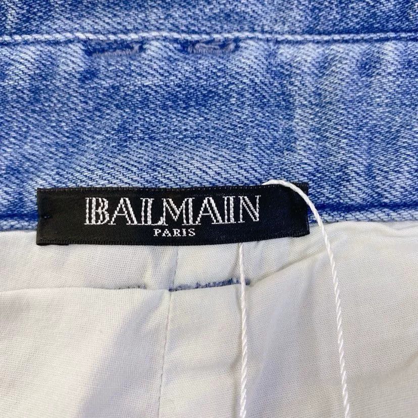 Balmain Balmain Denim Shorts Size 36" / US 14 / IT 50 - 4 Thumbnail