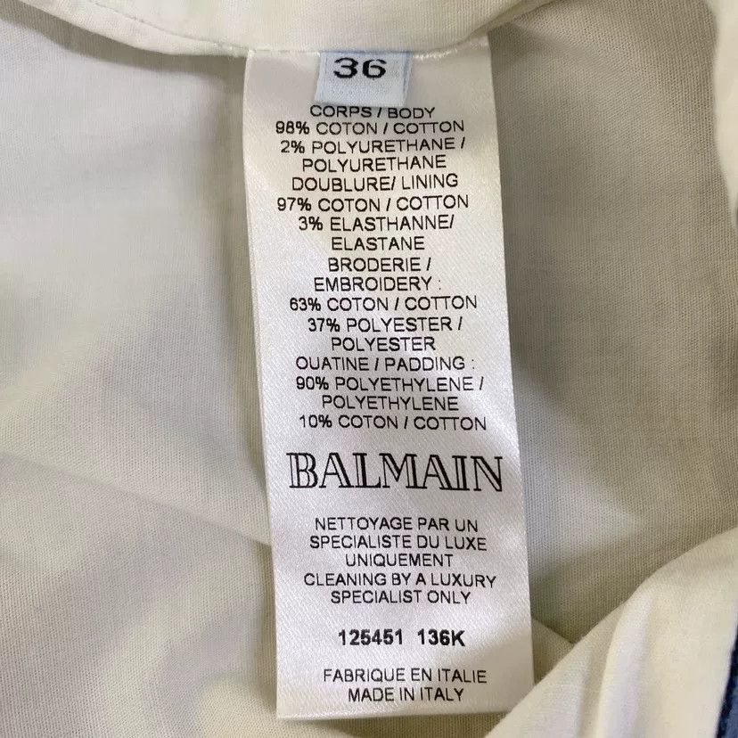Balmain Balmain Denim Shorts Size 36" / US 14 / IT 50 - 8 Thumbnail