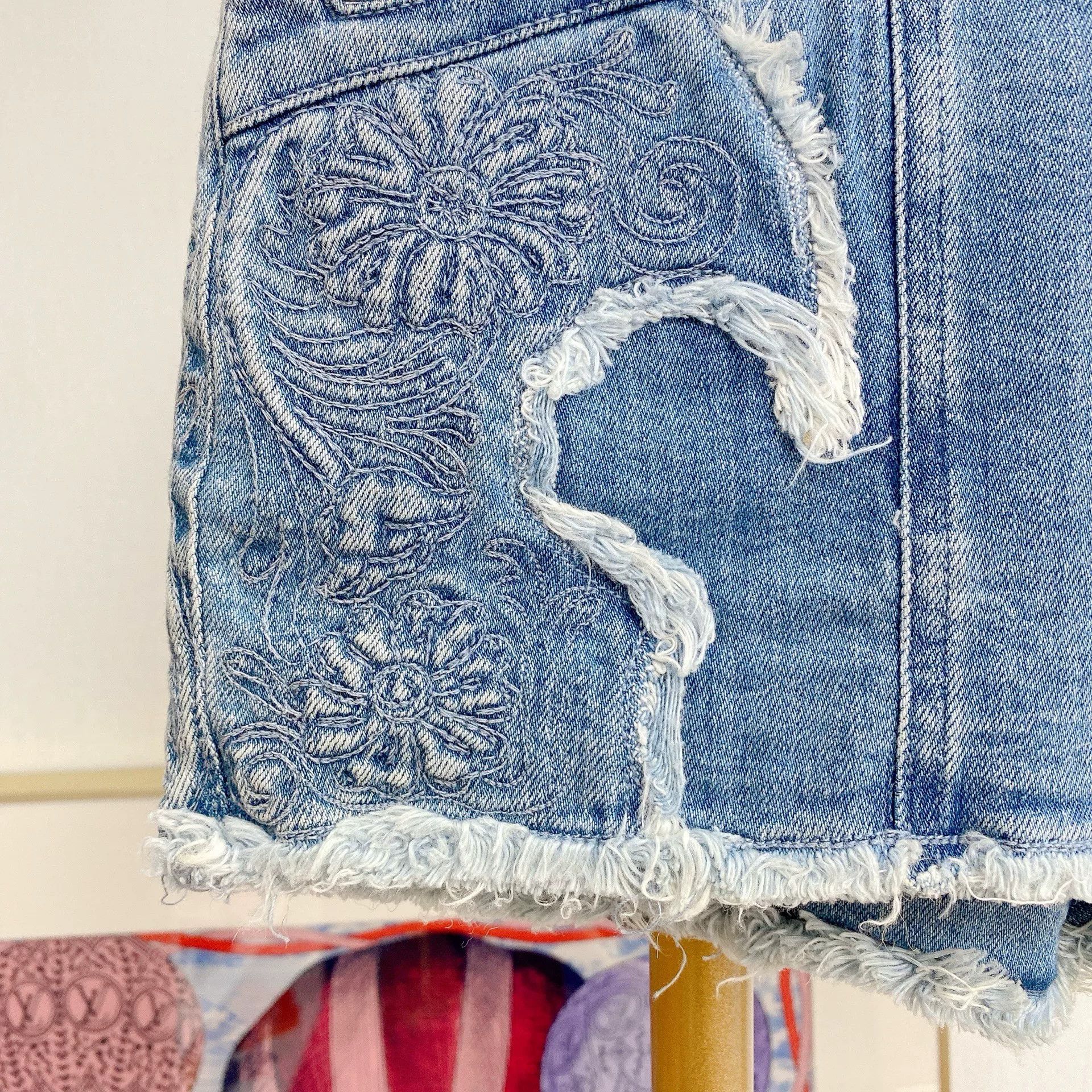 Balmain Balmain Denim Shorts Size 36" / US 14 / IT 50 - 6 Thumbnail