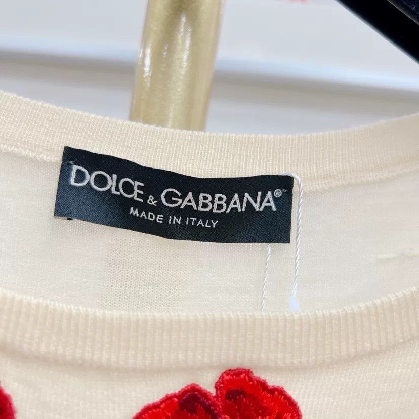 Dolce & Gabbana Dolce & Gabbana Floral Sweater Size S / US 4 / IT 40 - 5 Thumbnail