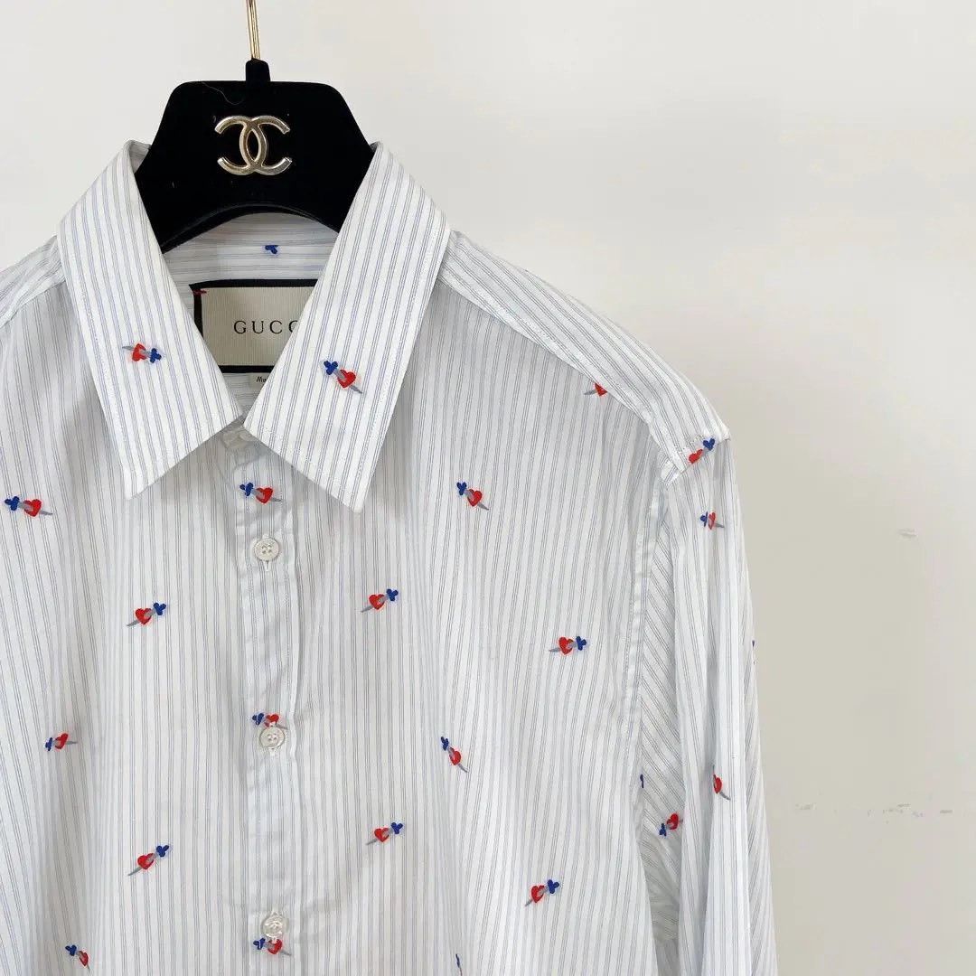 Gucci Gucci Striped Shirt Size L / US 10 / IT 46 - 3 Thumbnail