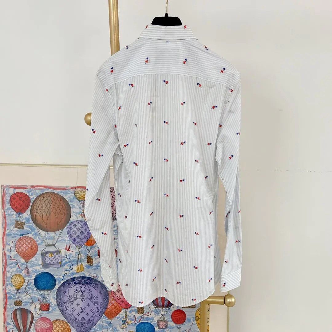 Gucci Gucci Striped Shirt Size L / US 10 / IT 46 - 2 Thumbnail