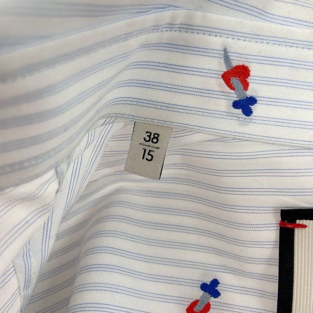 Gucci Gucci Striped Shirt Size L / US 10 / IT 46 - 6 Thumbnail