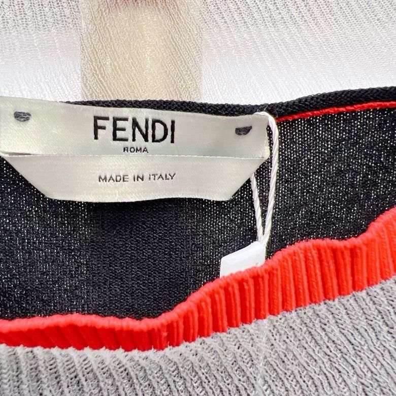 Fendi FENDI Black Top Size 40 Size S / US 4 / IT 40 - 6 Thumbnail