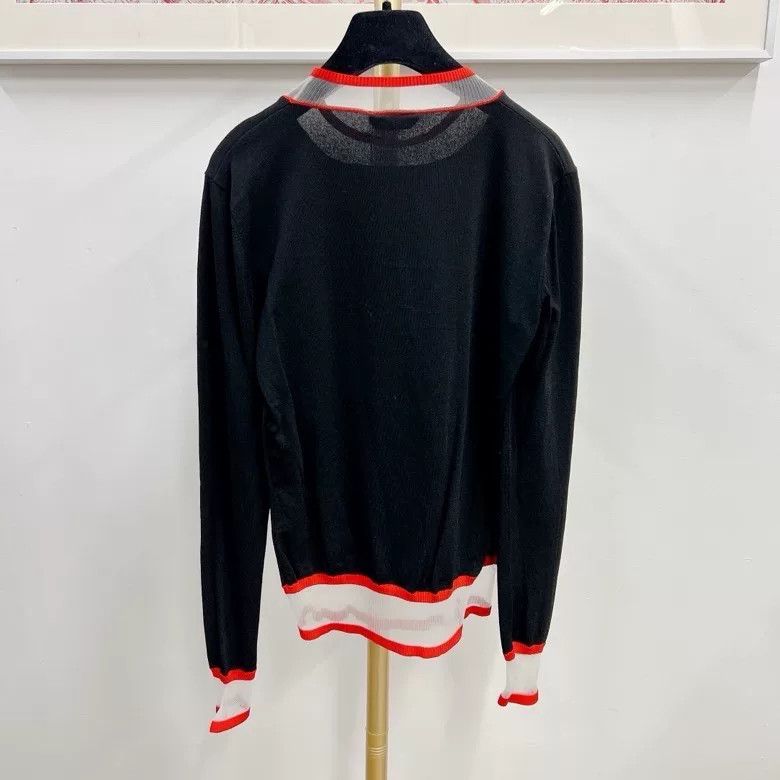 Fendi FENDI Black Top Size 40 Size S / US 4 / IT 40 - 2 Thumbnail