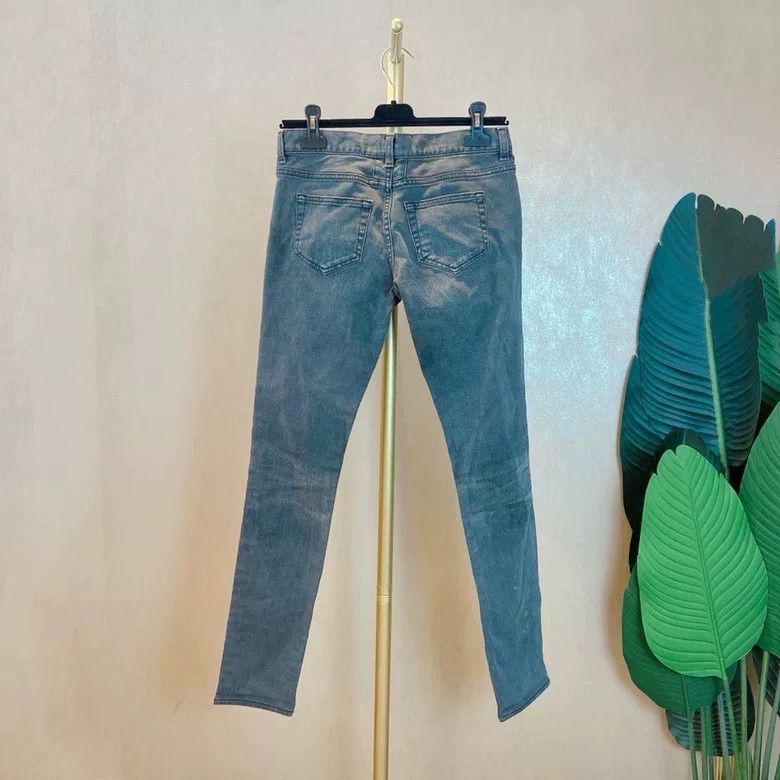 Saint Laurent Paris Saint Laurent Gray Jeans Size 27 Size 27" / US 4 / IT 40 - 2 Thumbnail
