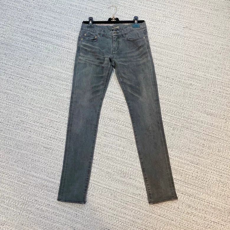 Saint Laurent Paris Saint Laurent Gray Jeans Size 27 Size 27" / US 4 / IT 40 - 3 Thumbnail