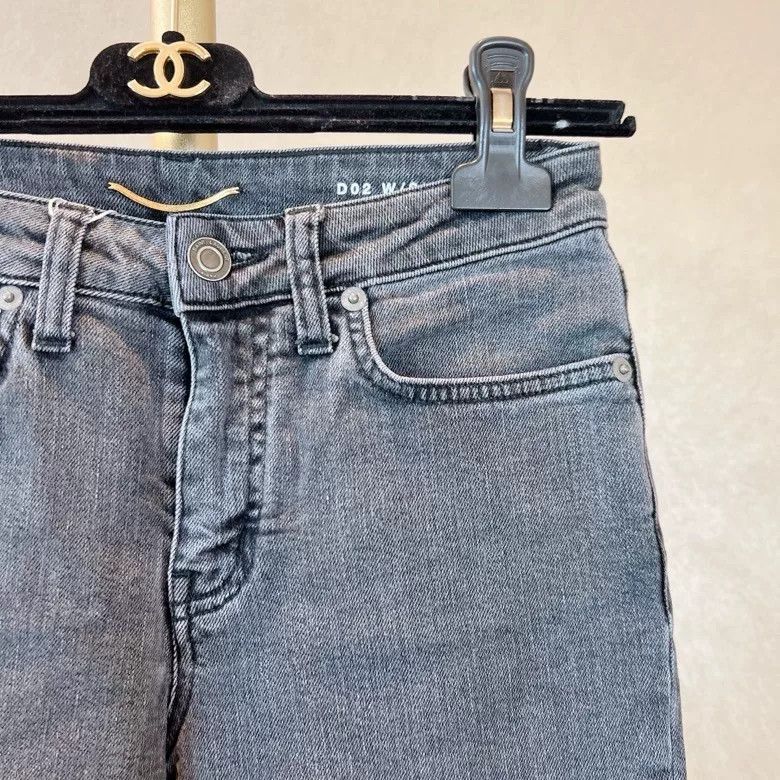 Saint Laurent Paris Saint Laurent Gray Trousers Size 25 Size 25" / US 0 / IT 36 - 3 Thumbnail