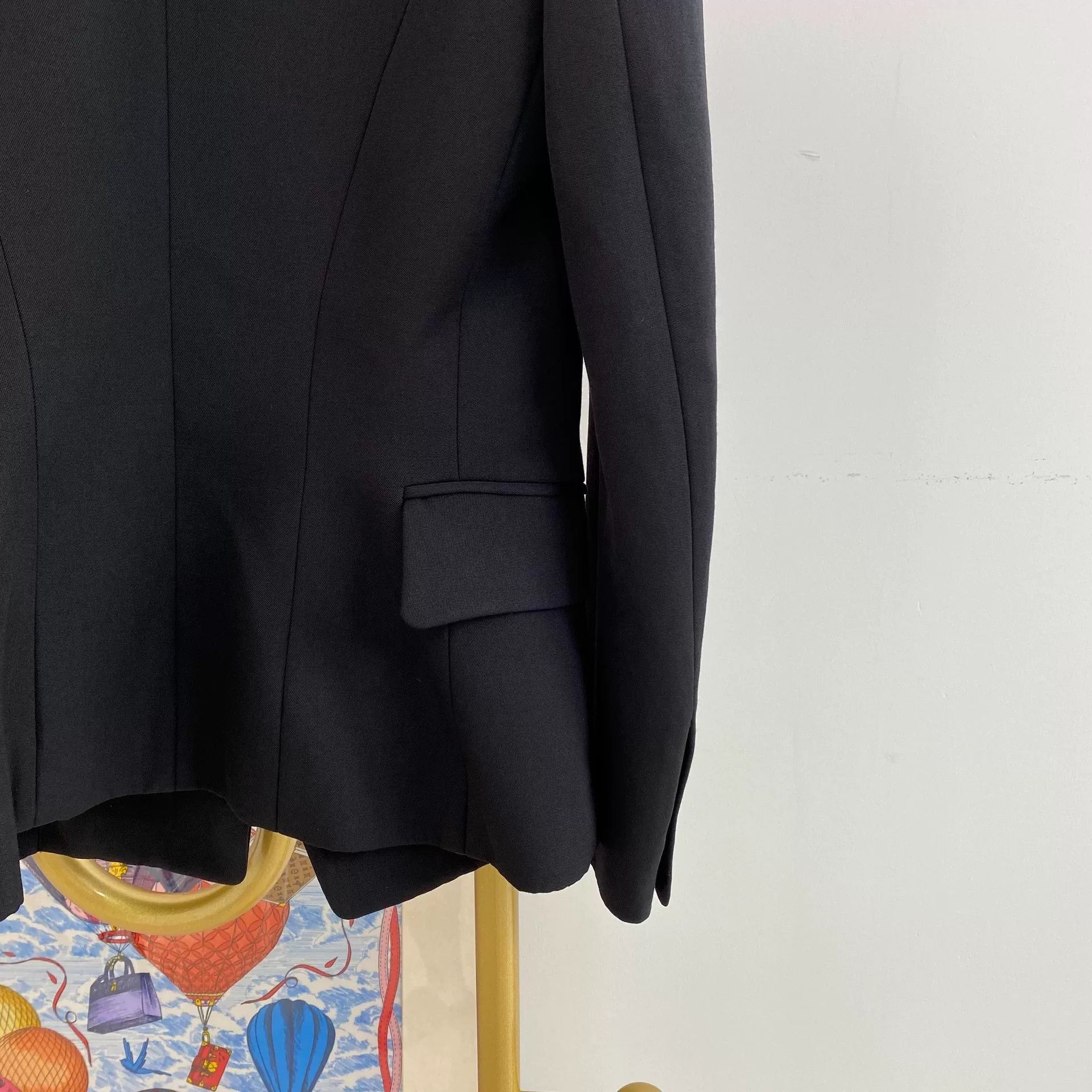 Balmain Balmain Black Blazer Size 36 Size XS / US 0-2 / IT 36-38 - 6 Thumbnail