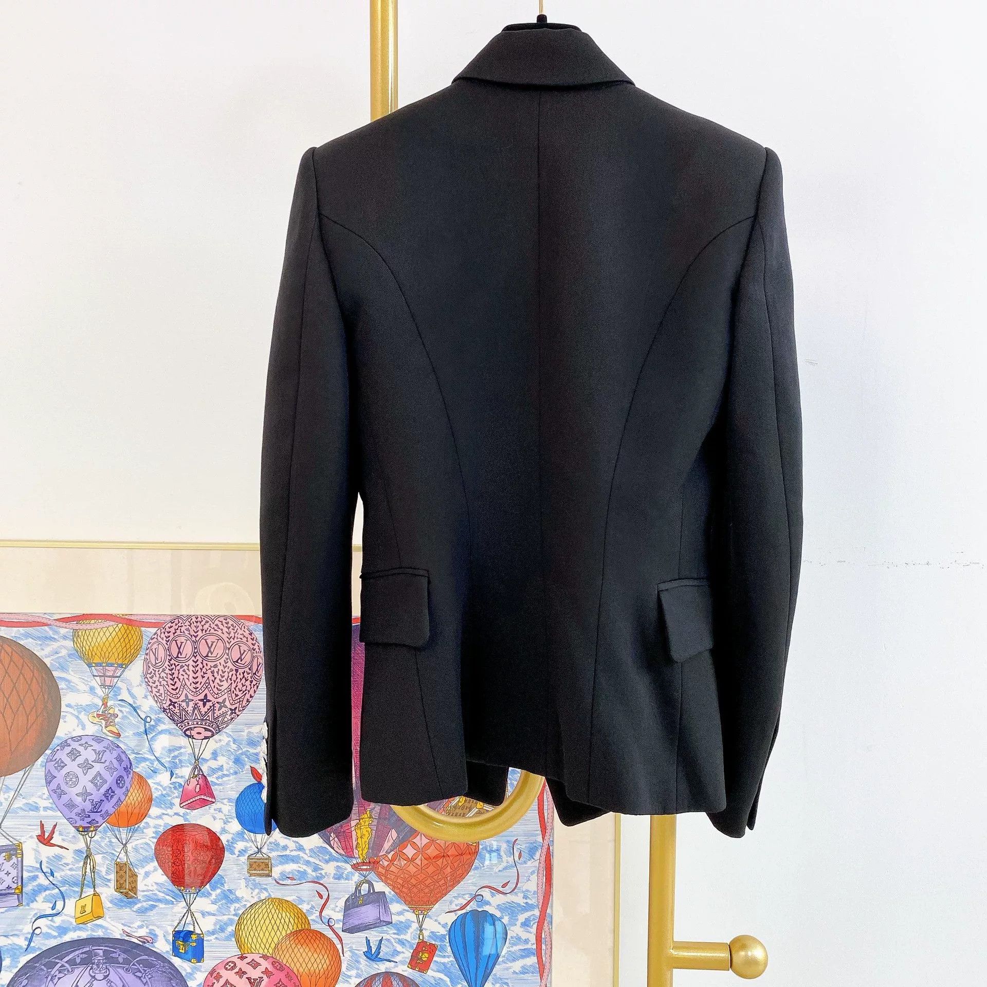 Balmain Balmain Black Blazer Size 36 Size XS / US 0-2 / IT 36-38 - 2 Thumbnail