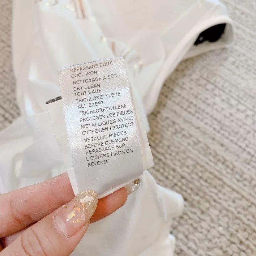 Balmain BALMAIN White Sleeveless Top Size 40 Size US XXS / EU 40 - 5 Thumbnail