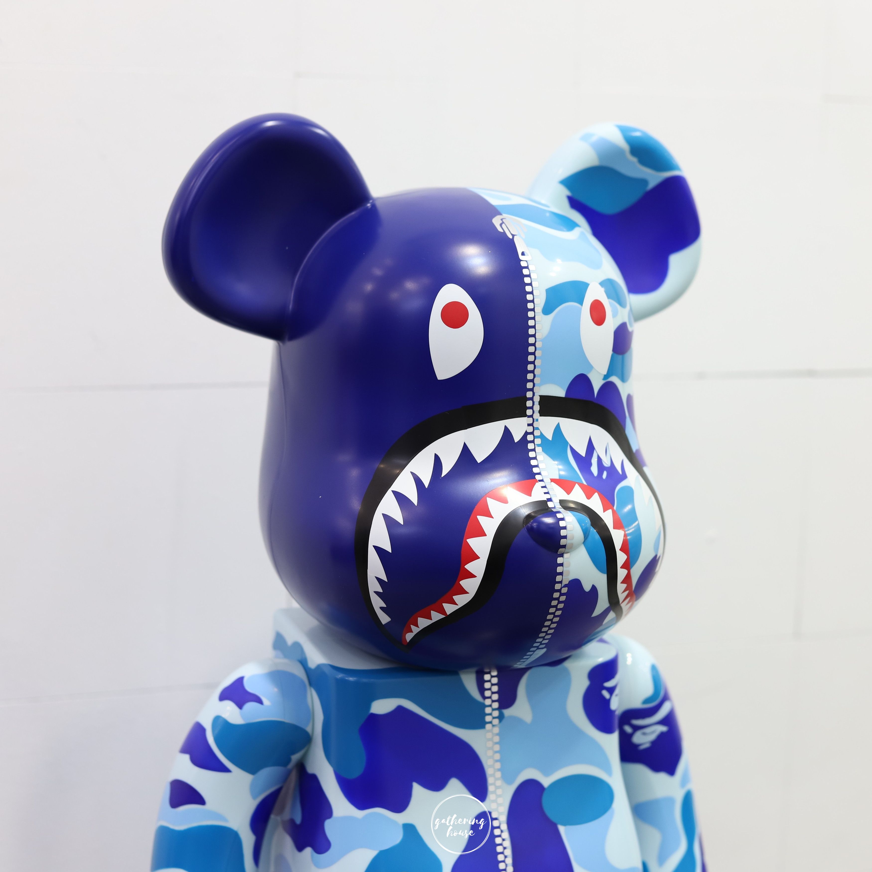 MEDICOM TOY - BAPE CAMO SHARK BE@RBRICK 1000％　BLUE $_57.JPG?set_id=880000500F