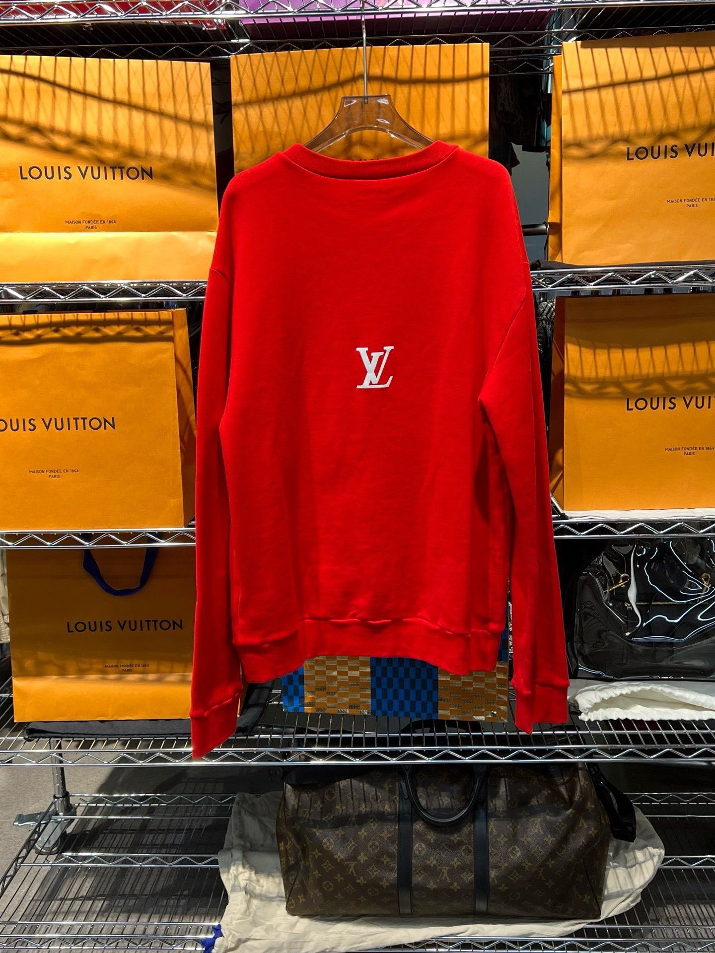 Louis Vuitton Louis Vuitton Hoodie XXL Men Size US XXL / EU 58 / 5 - 4 Thumbnail